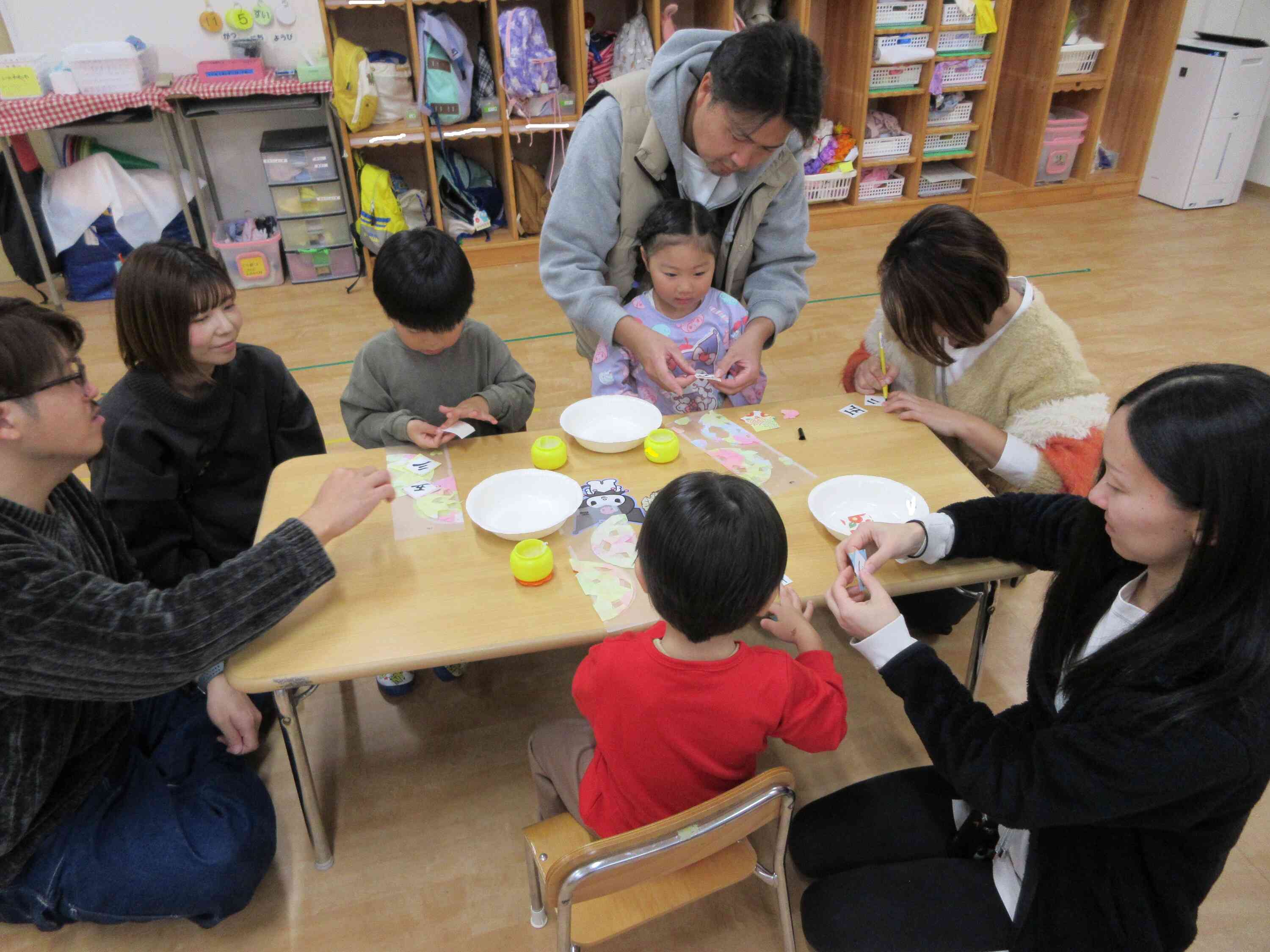 一緒に製作活動！