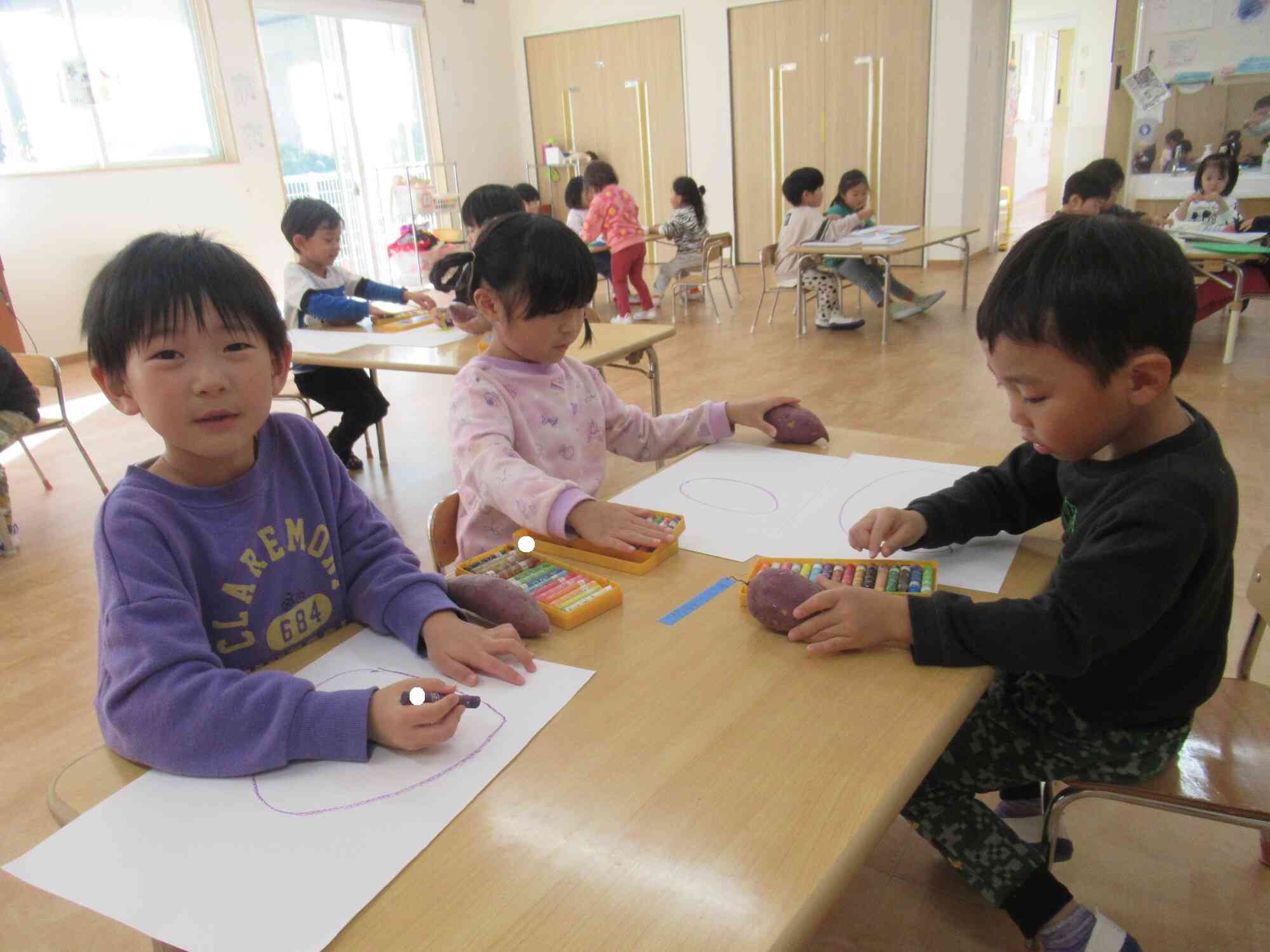 どんなおいもができるかな？　～ぱんだぐみ～