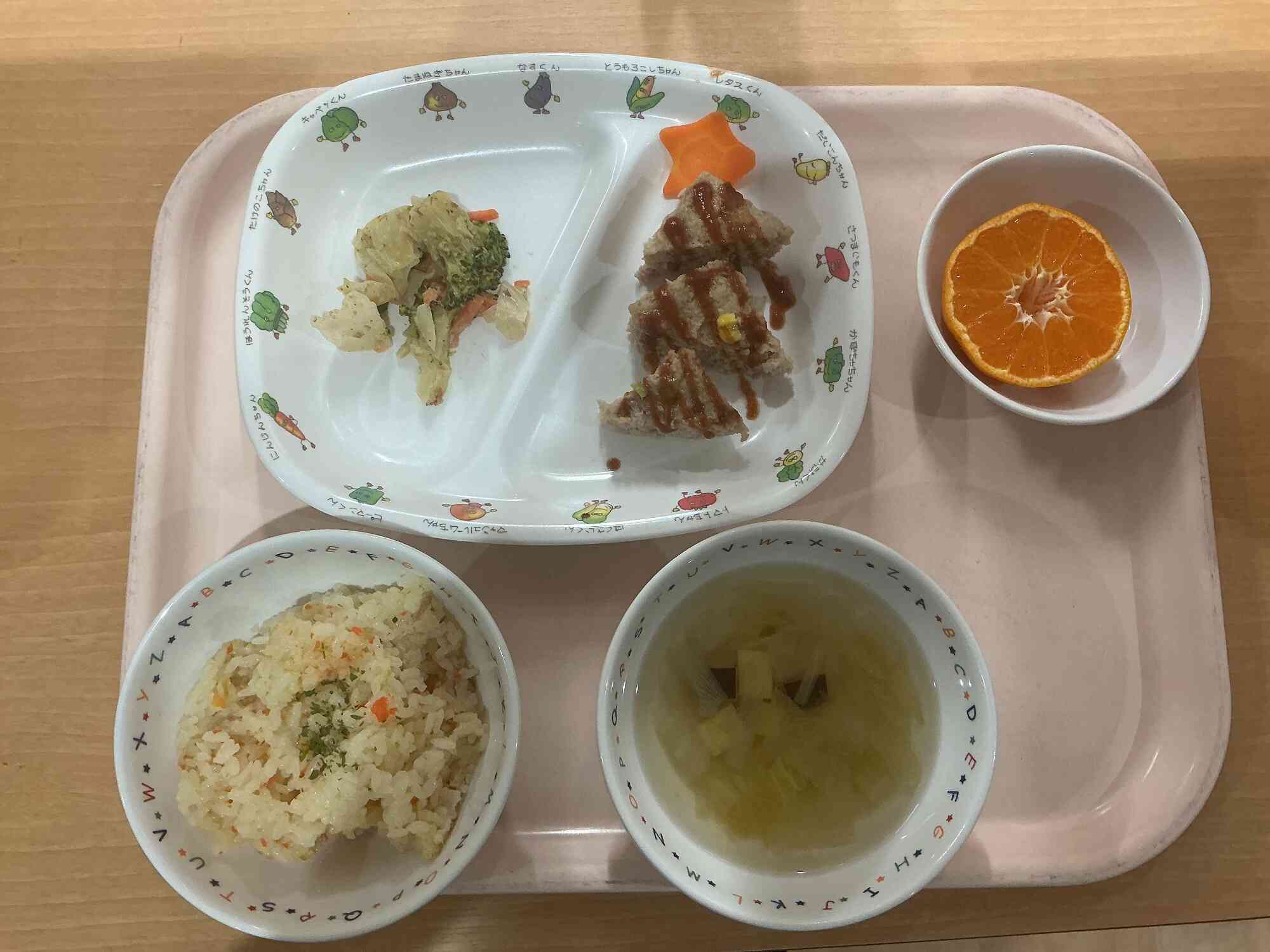 クリスマス会~お給食~