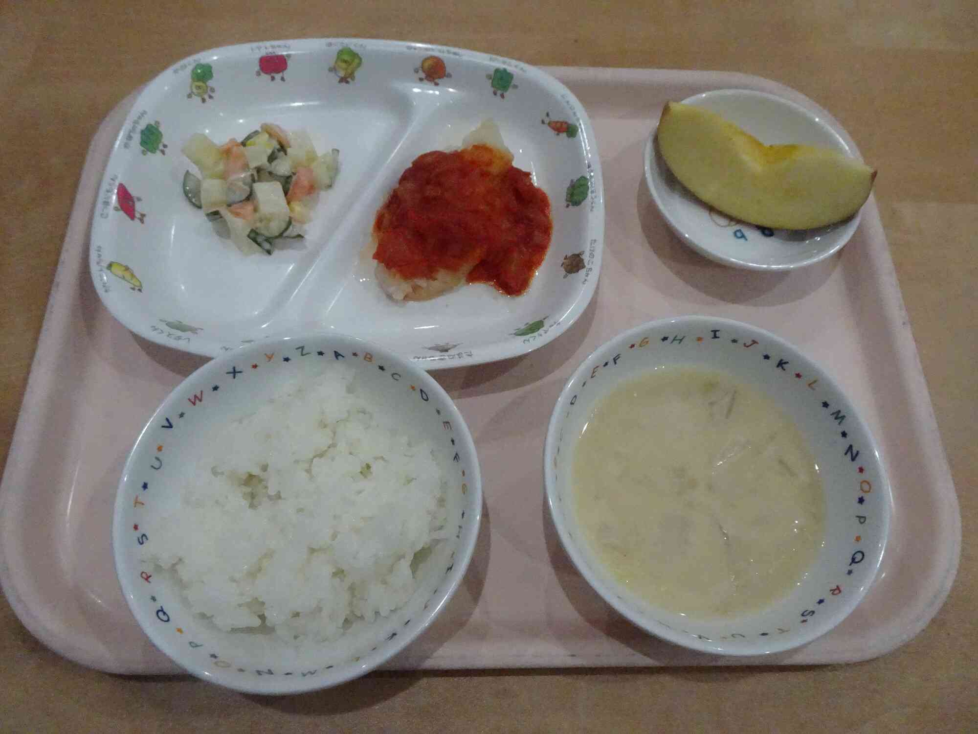 キャベツの豆乳汁