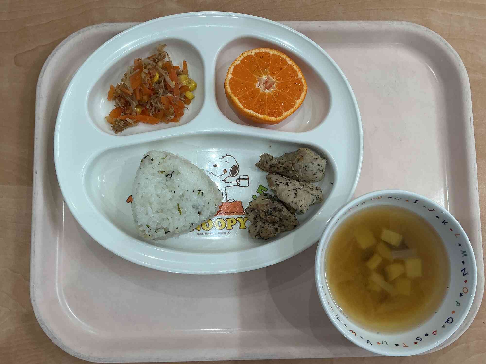 1月お誕生会メニュー