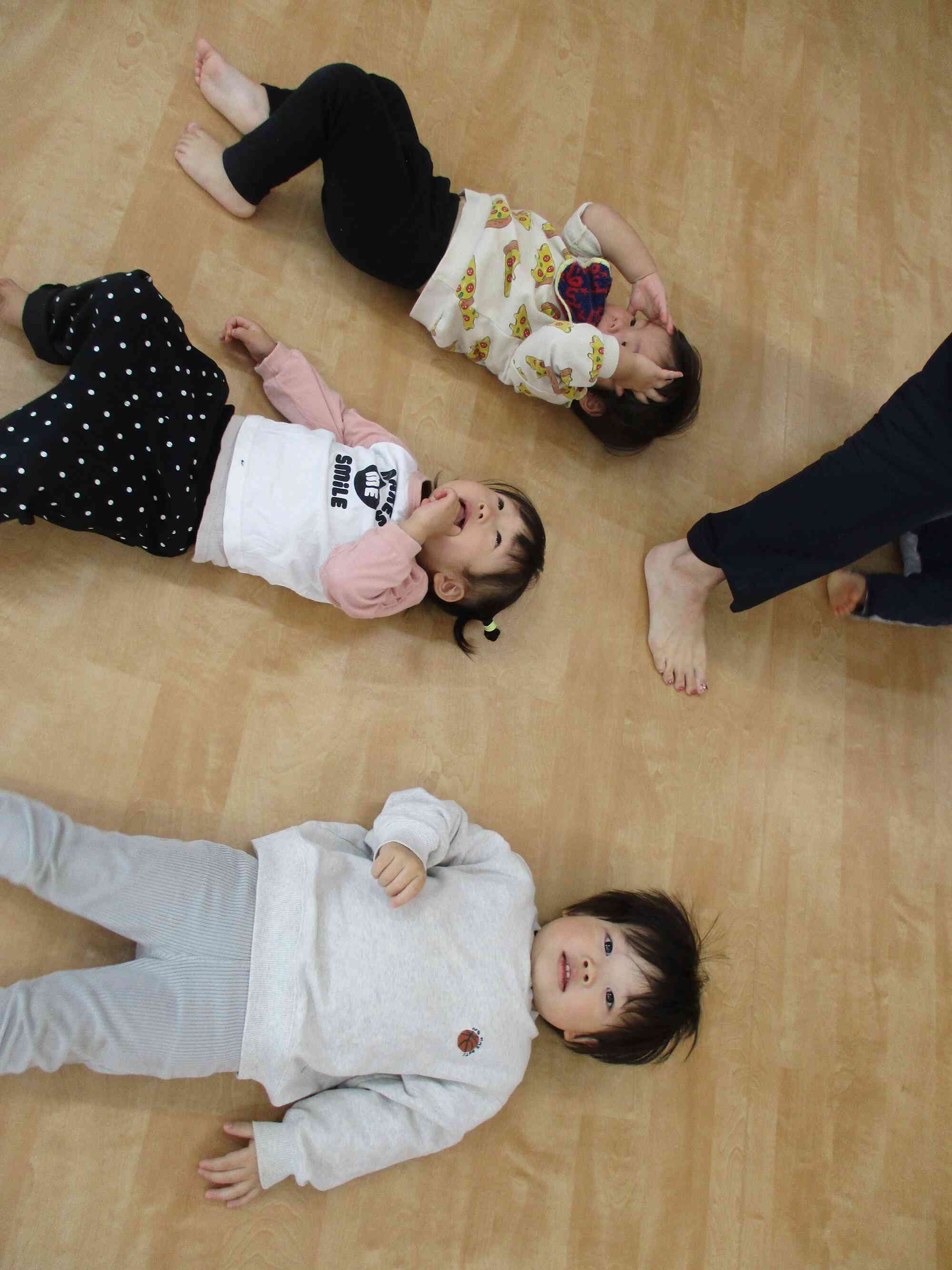 小さいクラスのお友だちも一緒に…