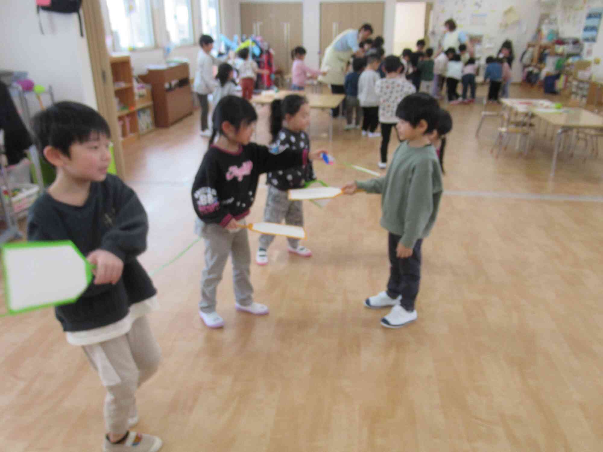 はねつき　う～んなかなか難しい