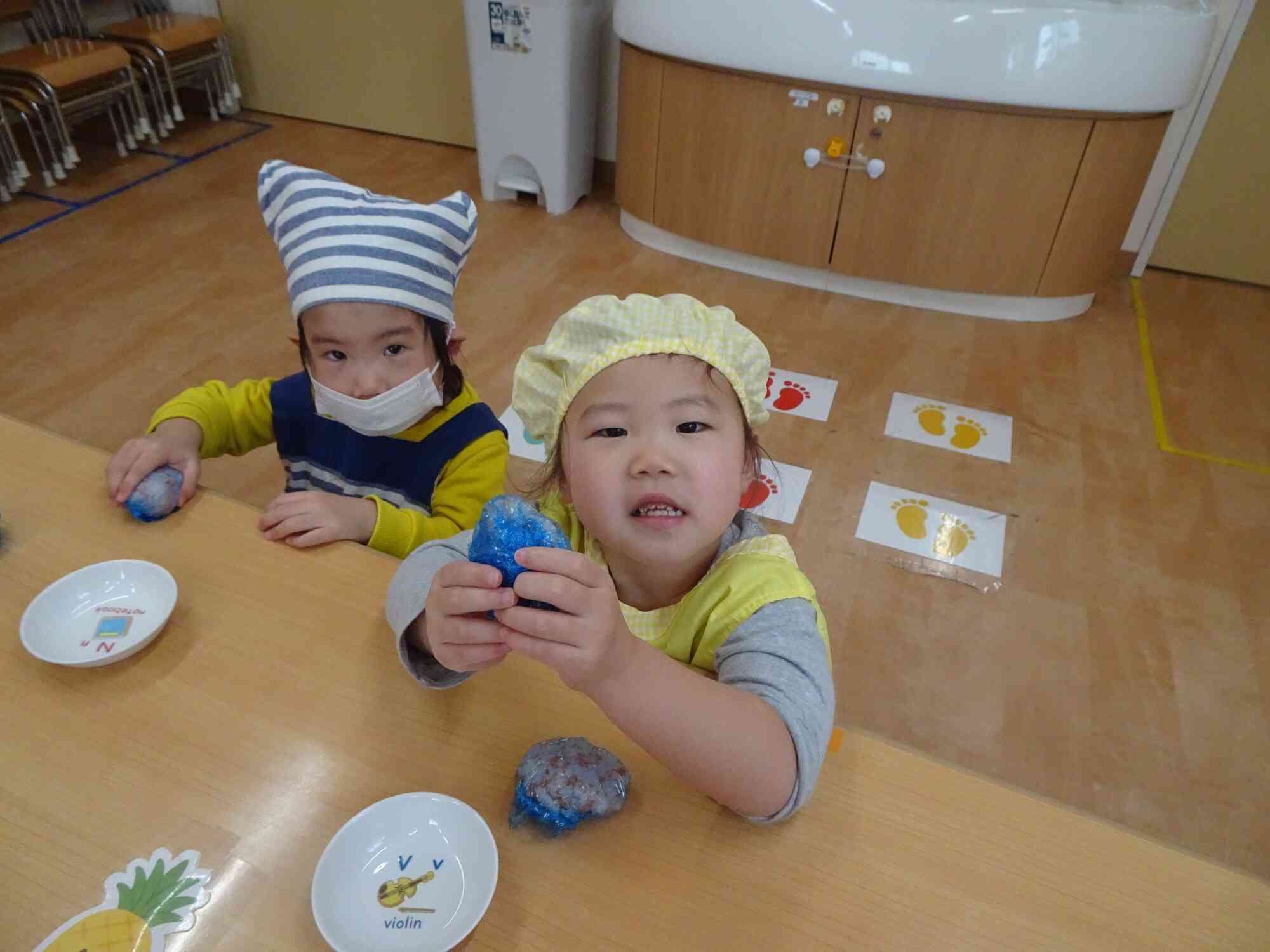 みてみて、できたよ！