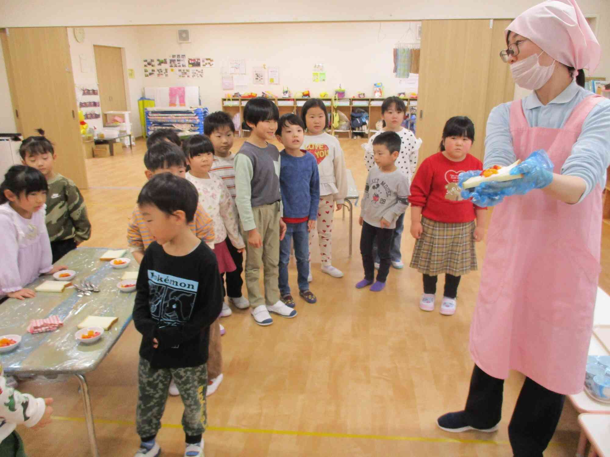 フルーツロール作り