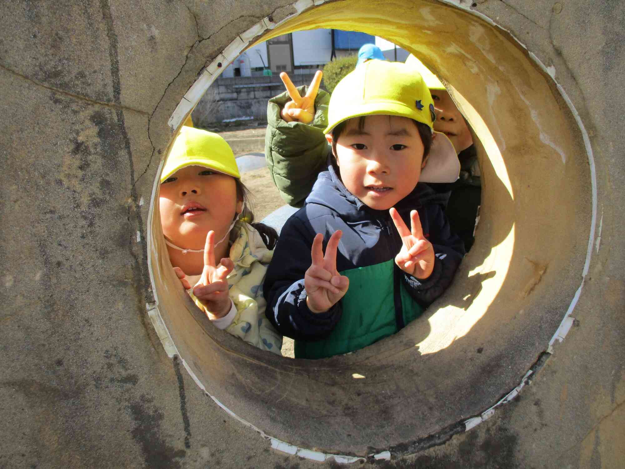 こんな楽しい遊具もあるんだよ！