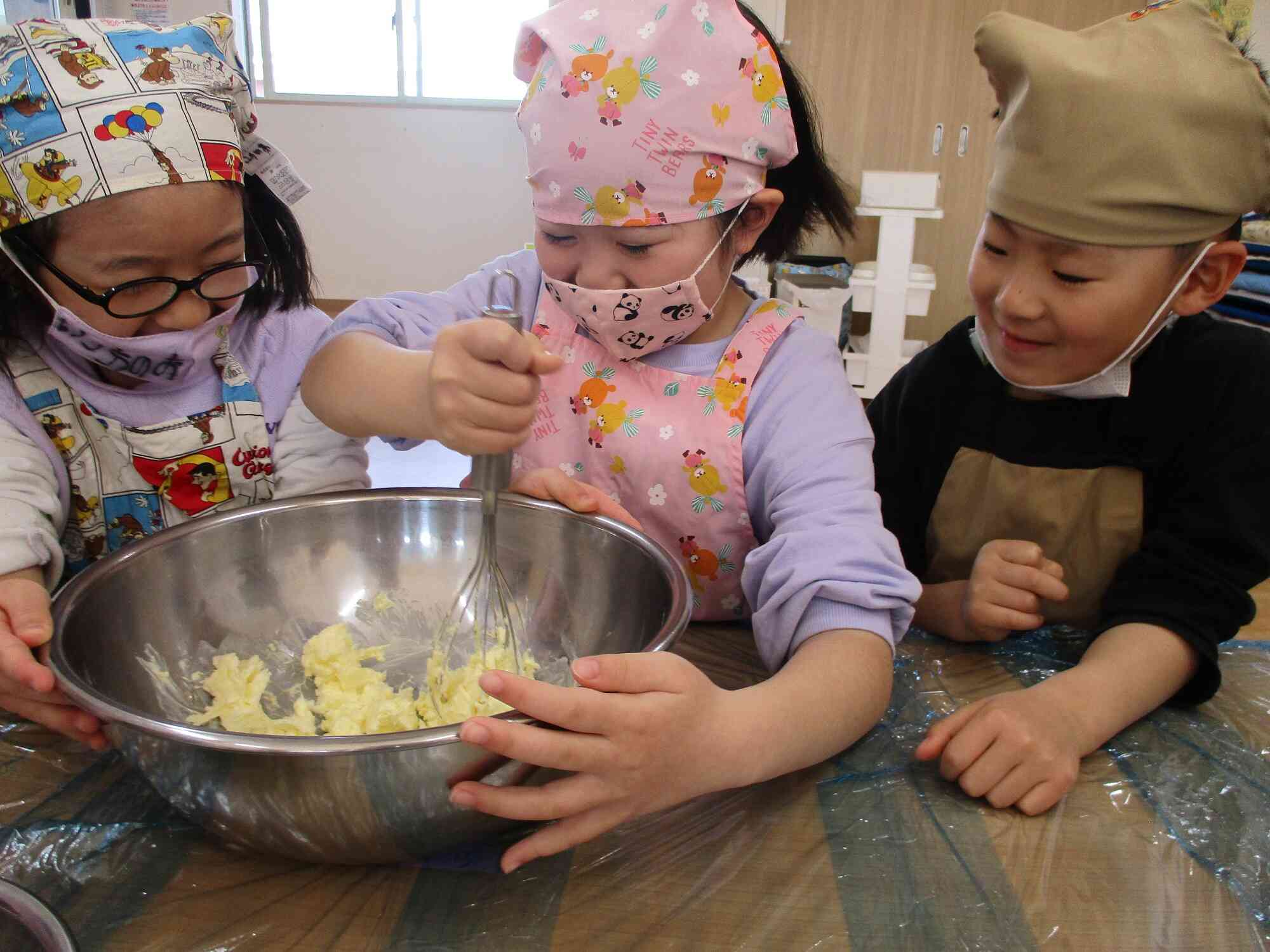 クッキー作り　きりん組