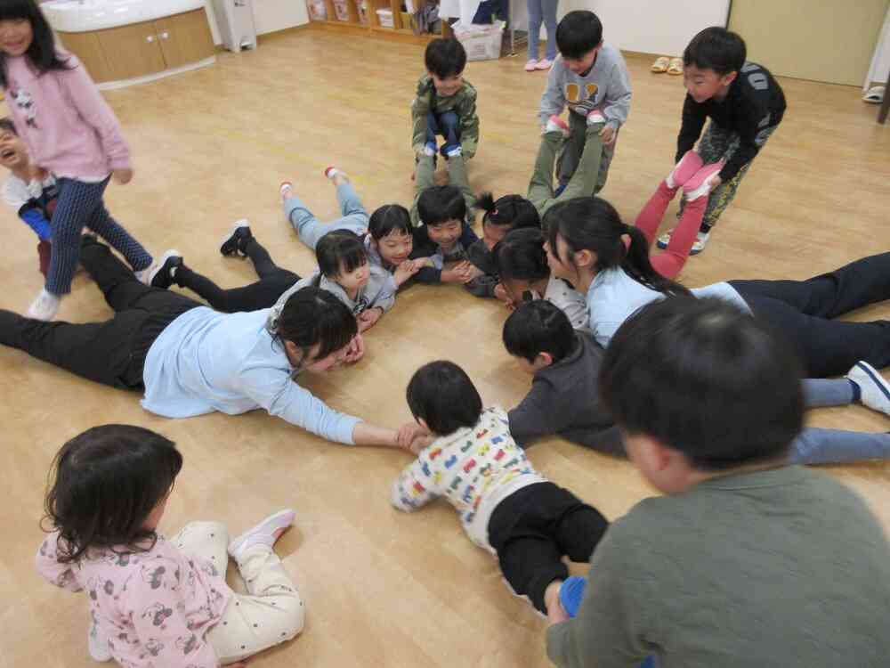 先生もお友だちも全力です！