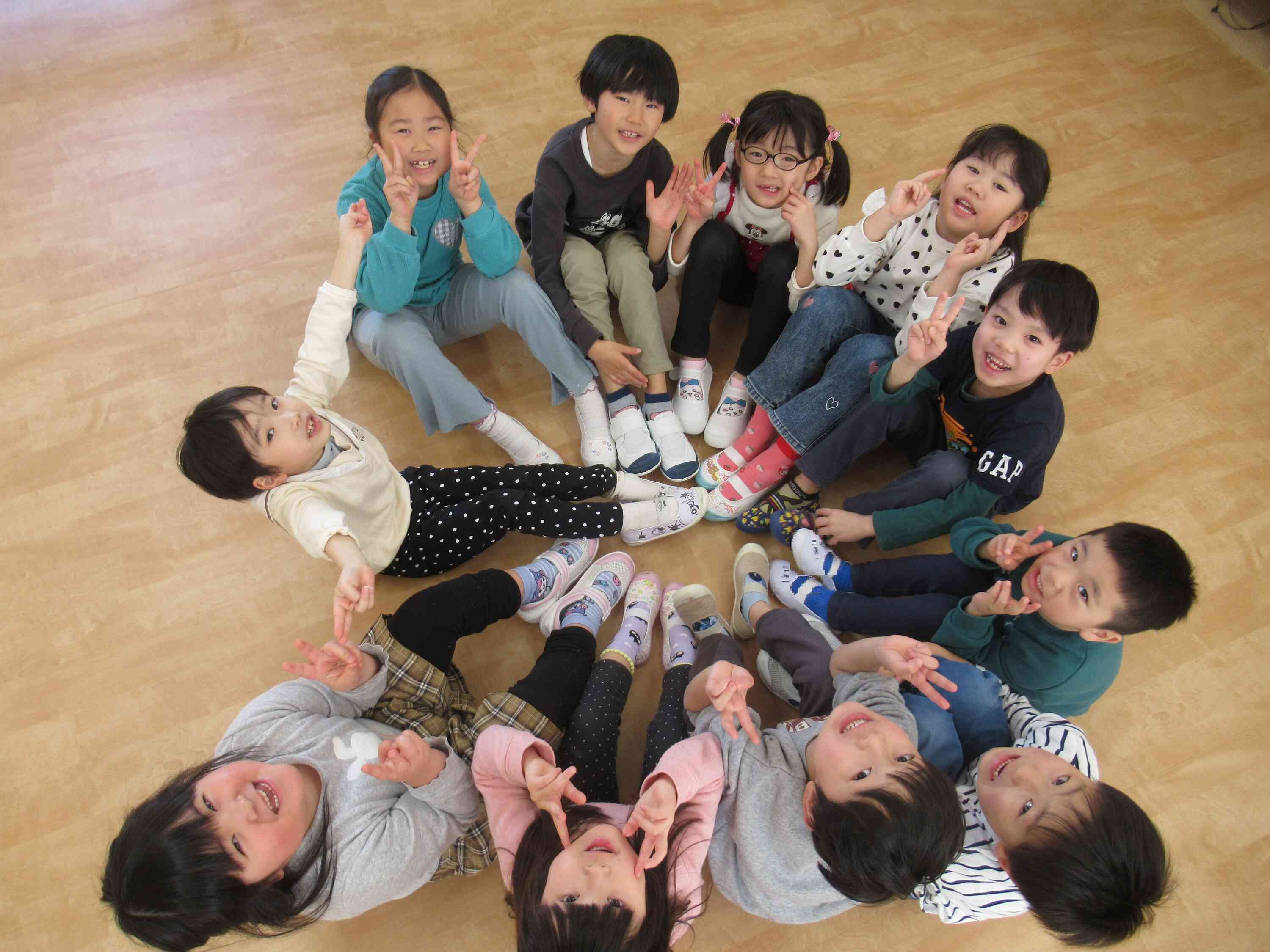 きりん組さんありがとう