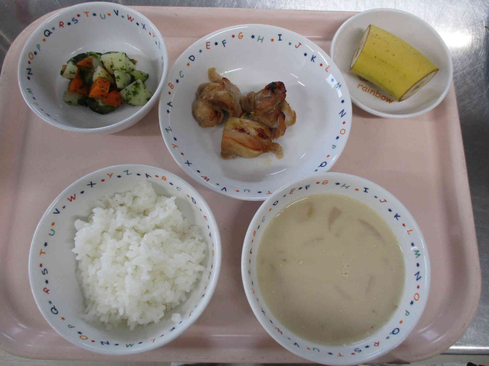 ブロッコリーの豆乳汁