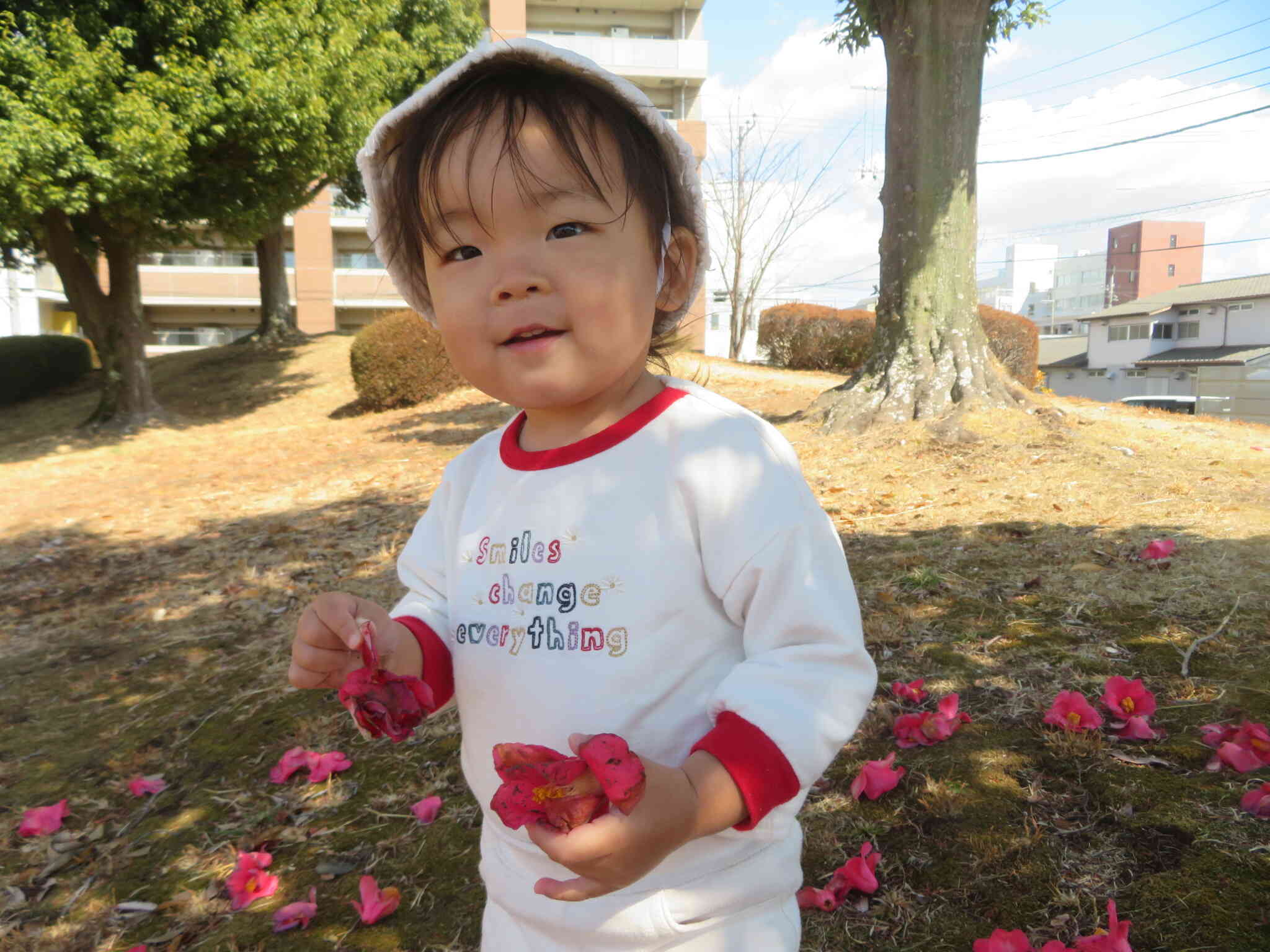 公園で遊んだよ（０歳児・ひよこ組）