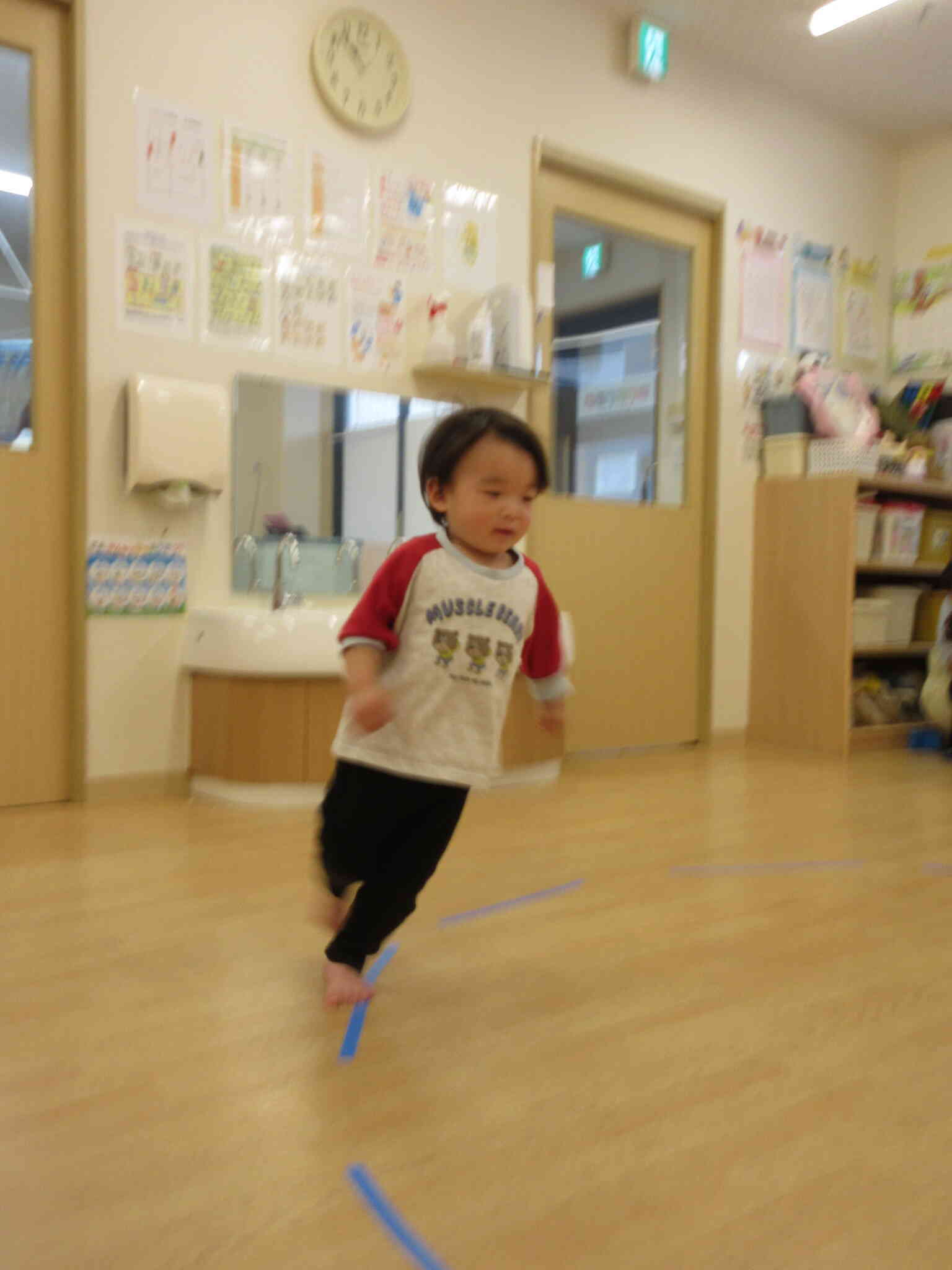駆け足だって得意だよ！