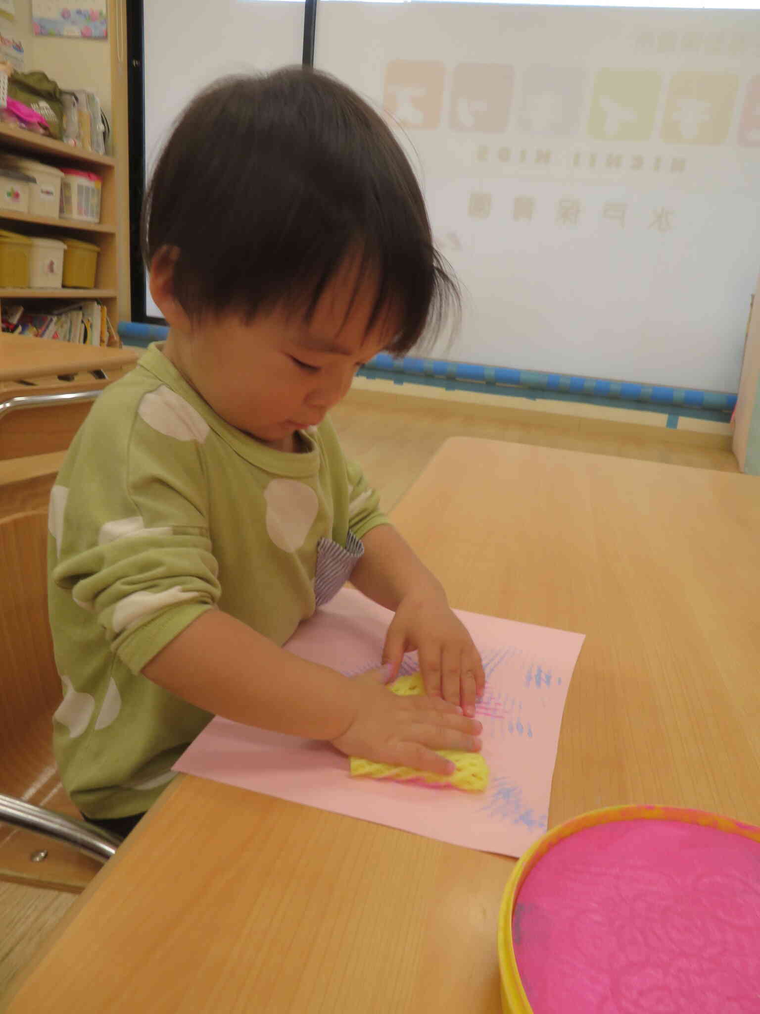 6月の製作(あひる組・１歳児)