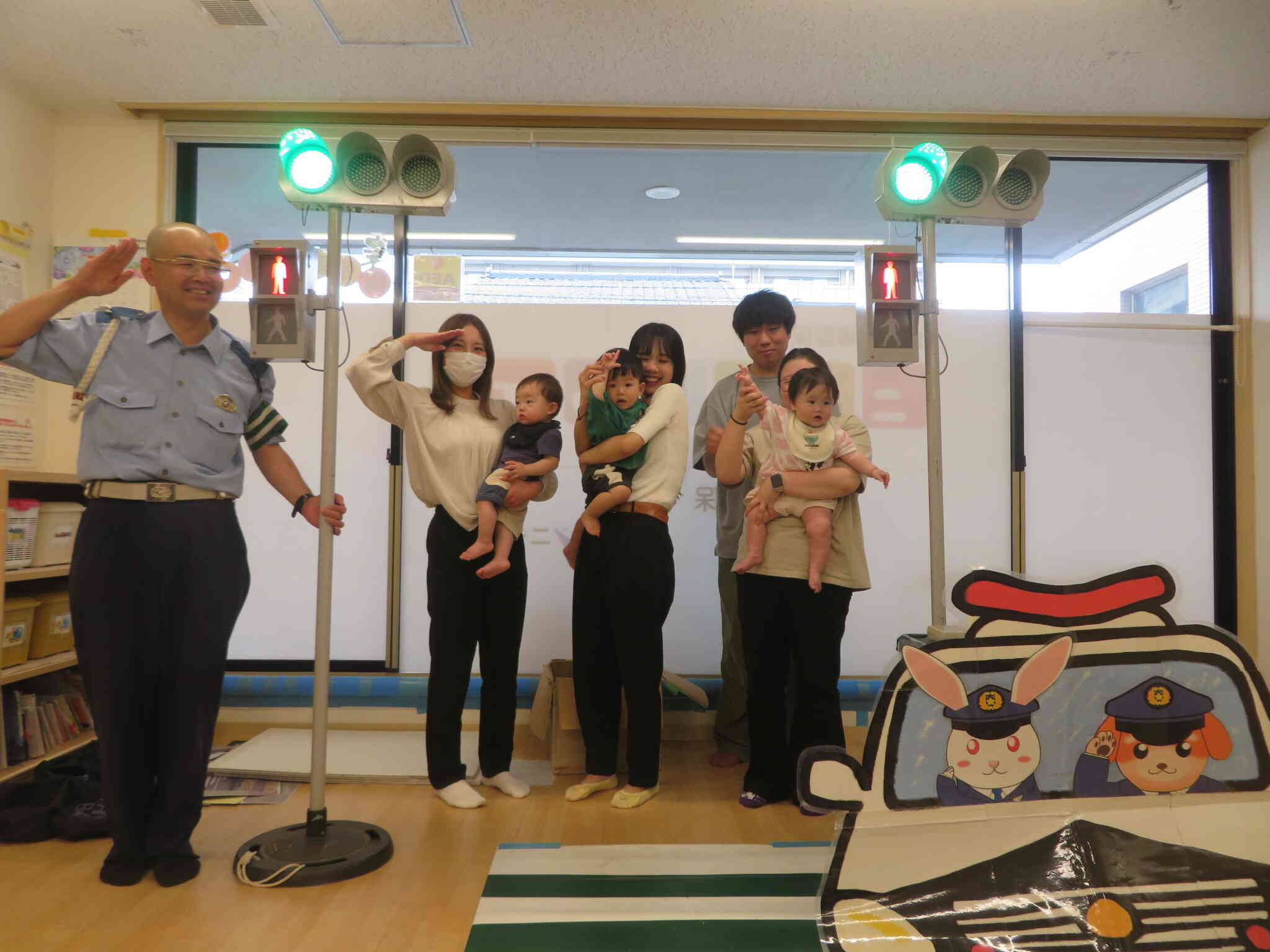 親子交通安全教室②