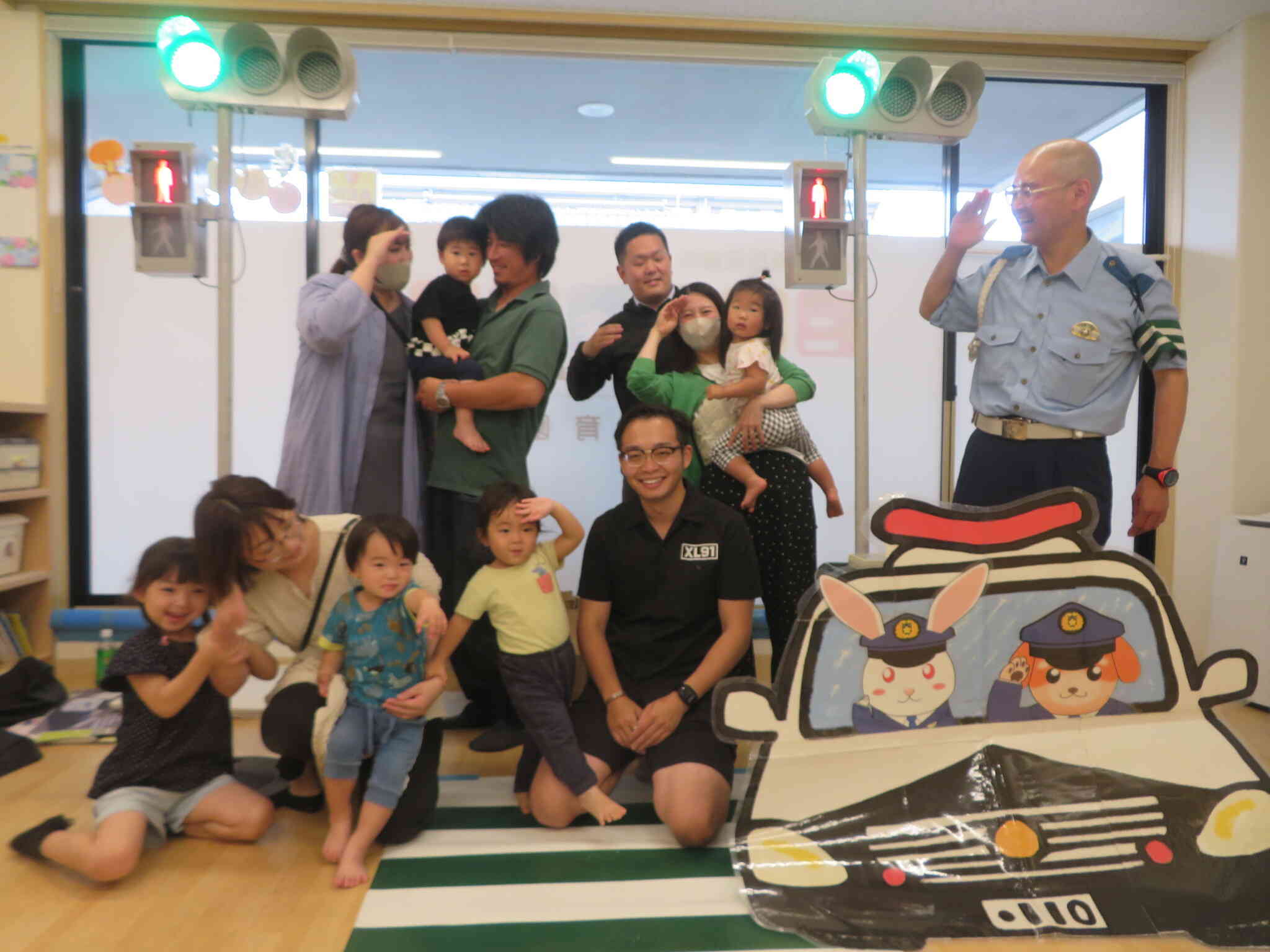 親子交通安全教室　あひる組