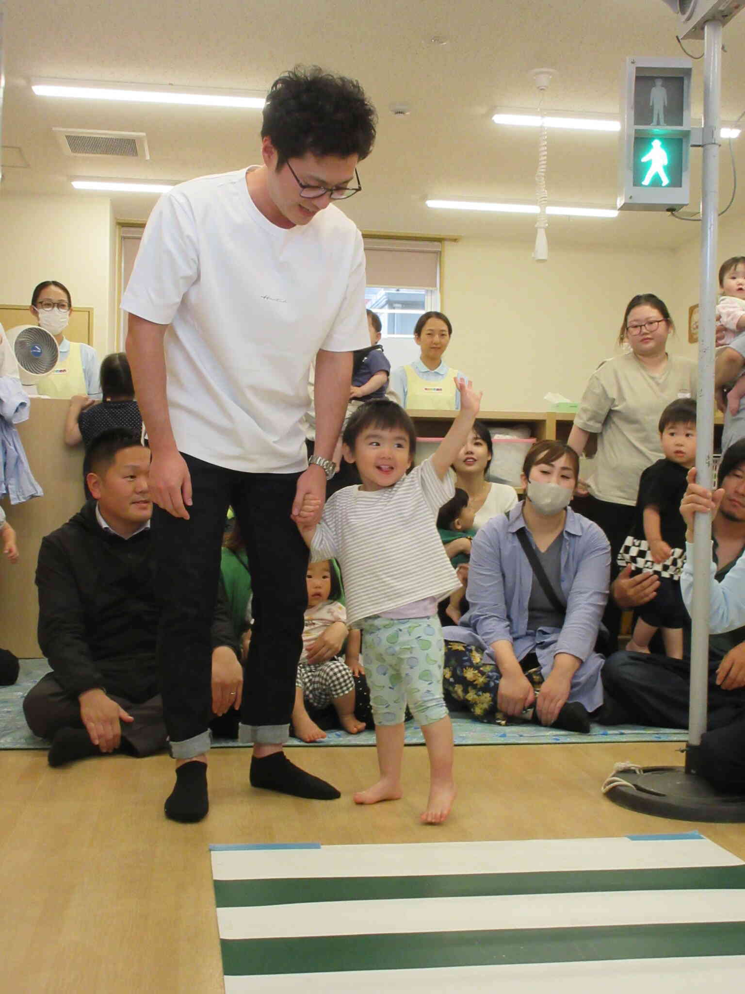 うさぎ組さんになるとみんなのお手本ですね！
