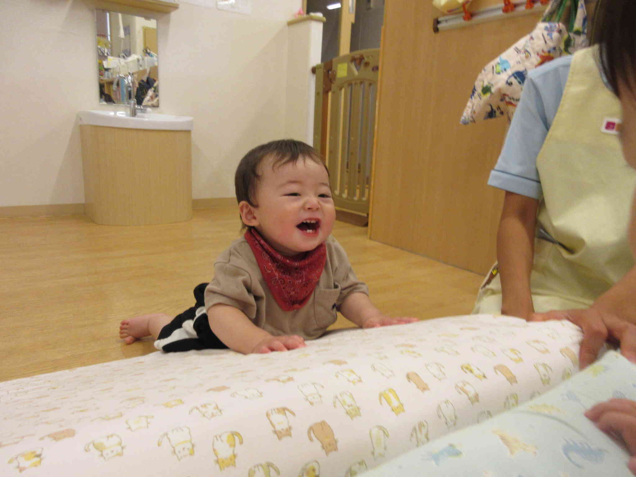 今週のひよこ組（０歳児）
