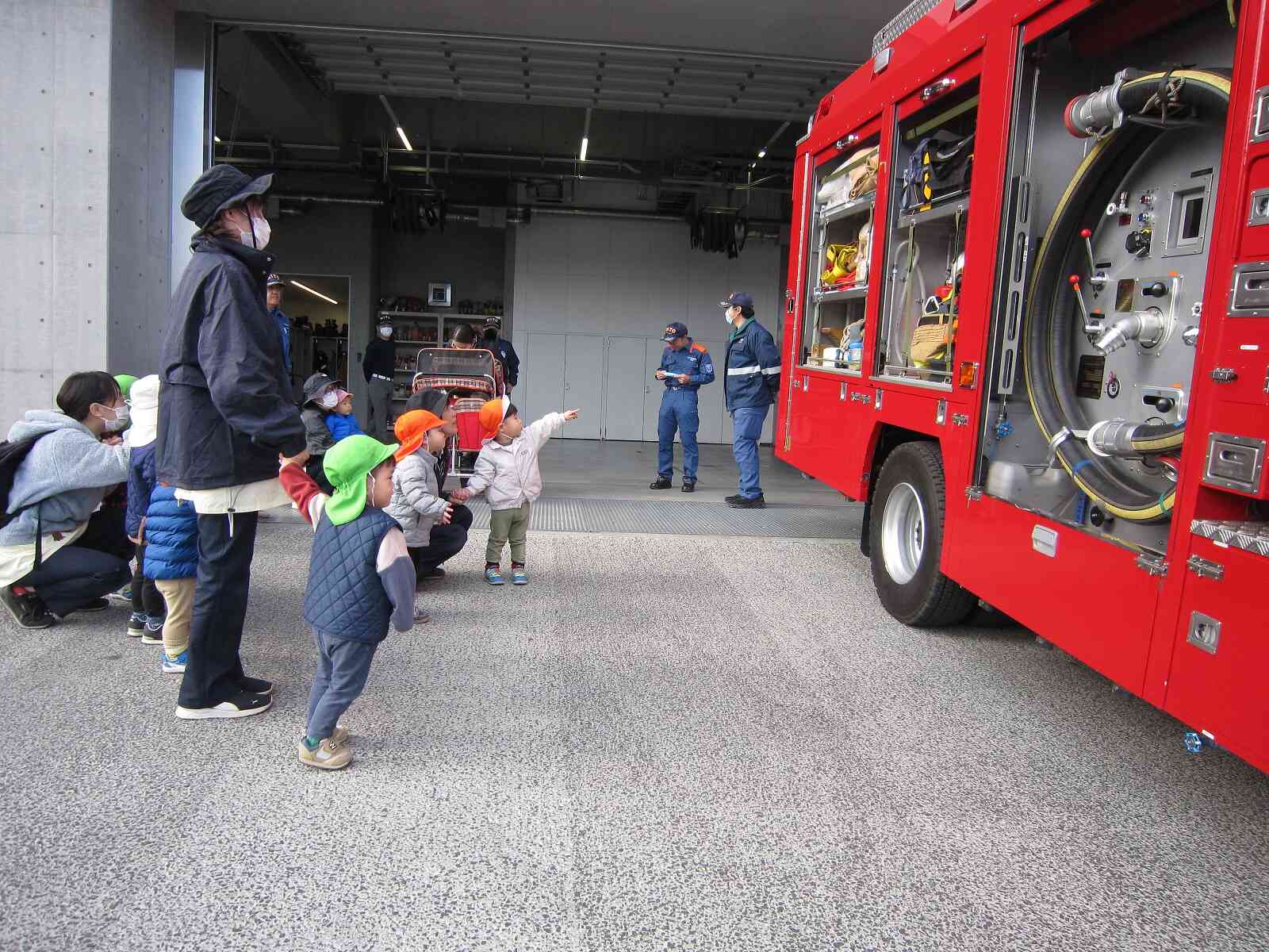 消防署見学に行ってきました！