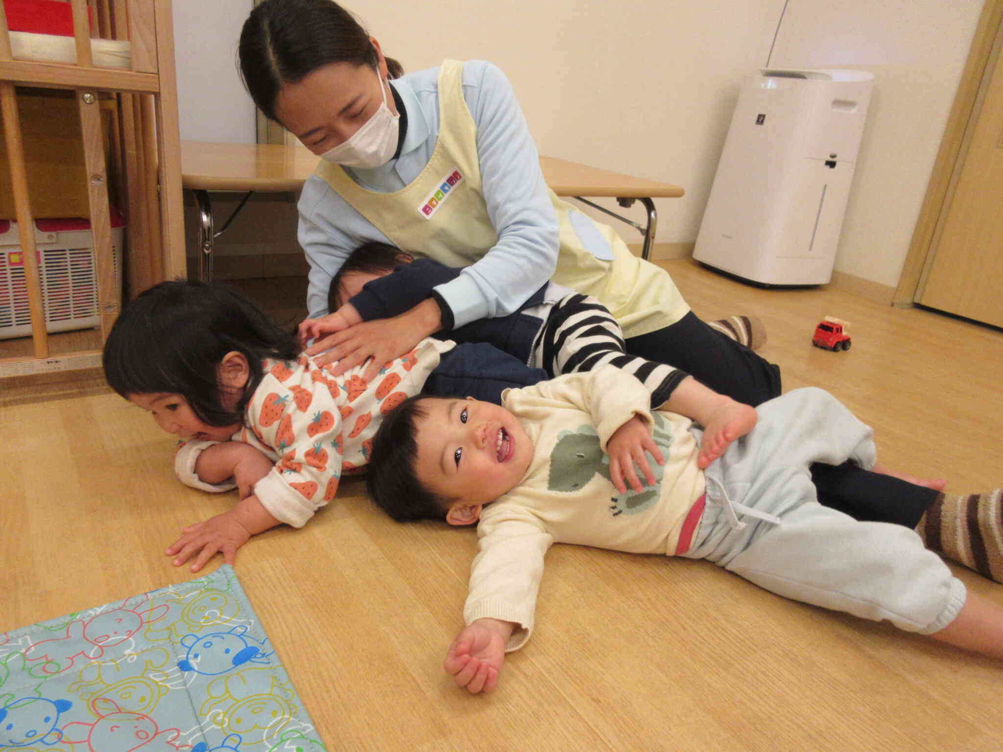 「キキーっ！！」どってーん！