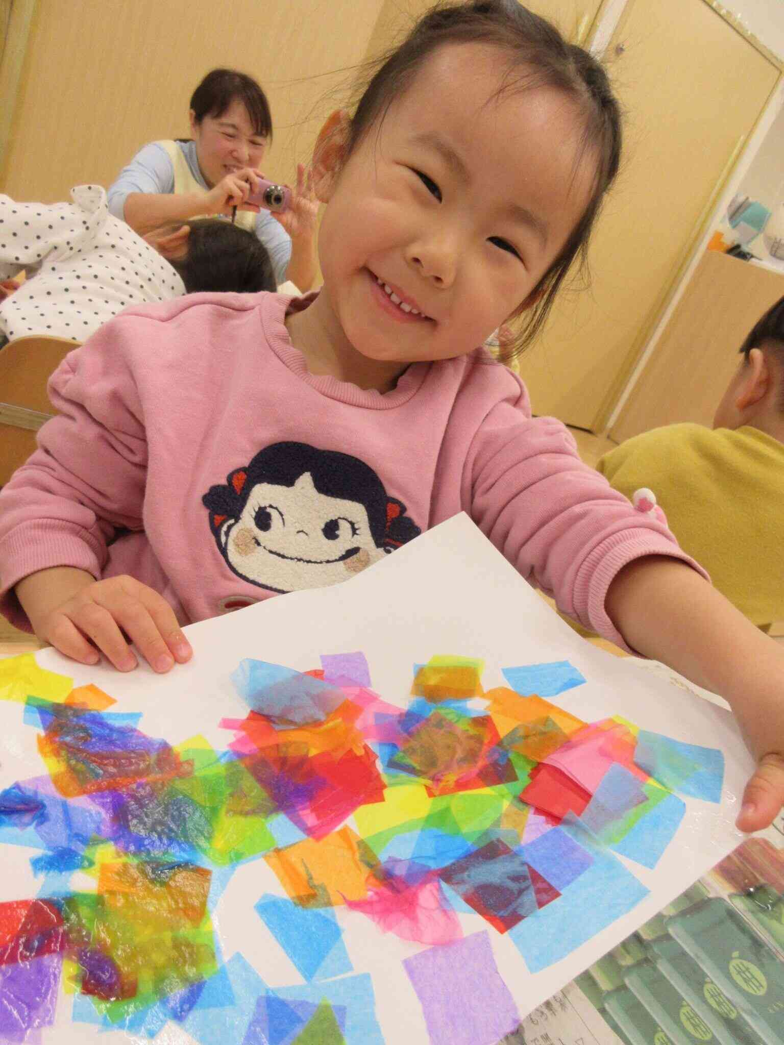 ☆最後の製作☆（２歳児・うさぎ組）