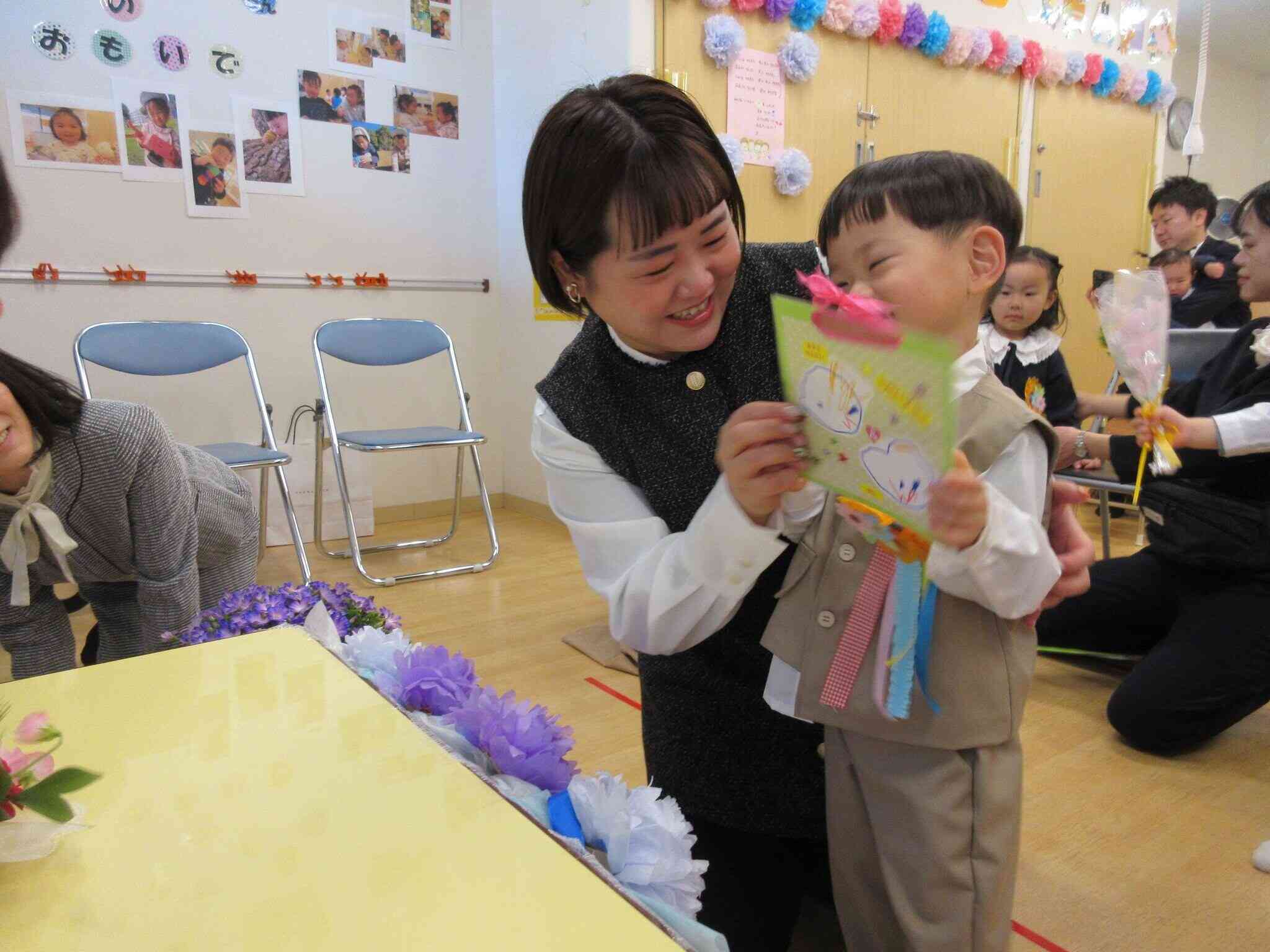 卒園式を行いました②(うさぎ組)