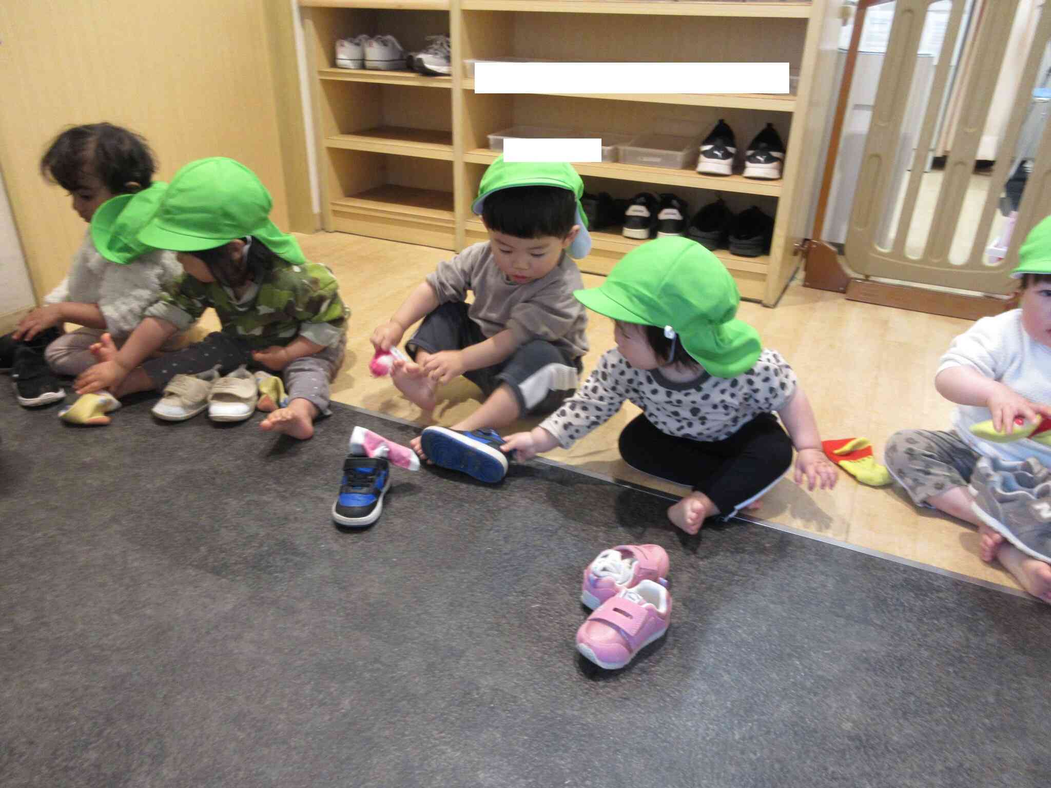 今週のあひる組（１歳児）