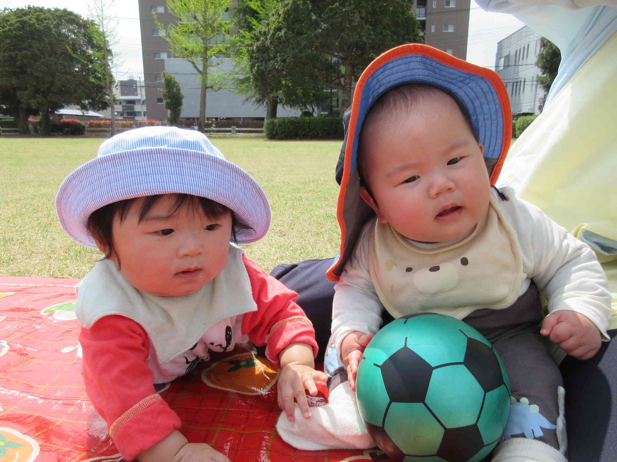 今週のひよこ組（0歳児）