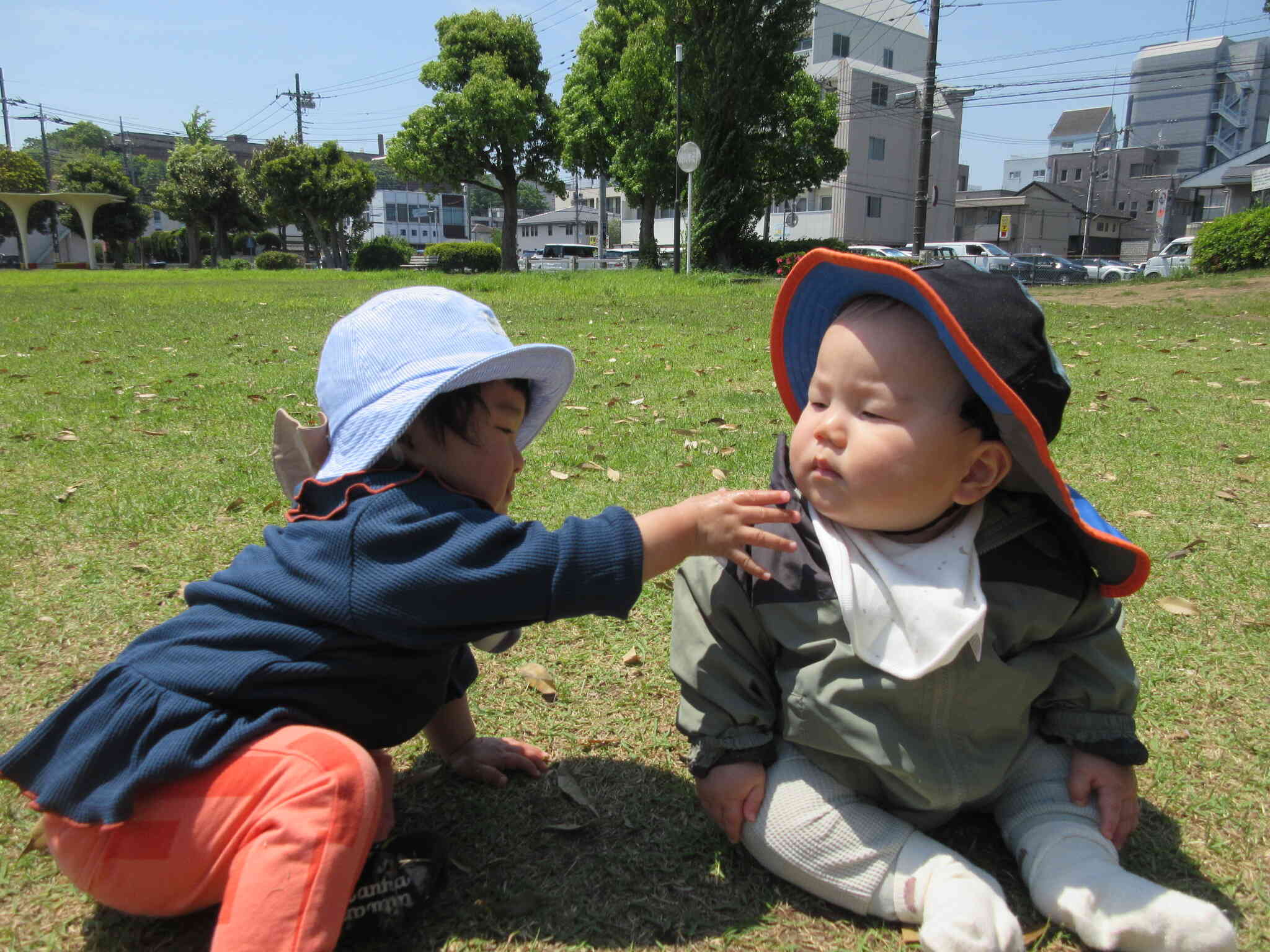 ひよこ組の様子（０歳児）