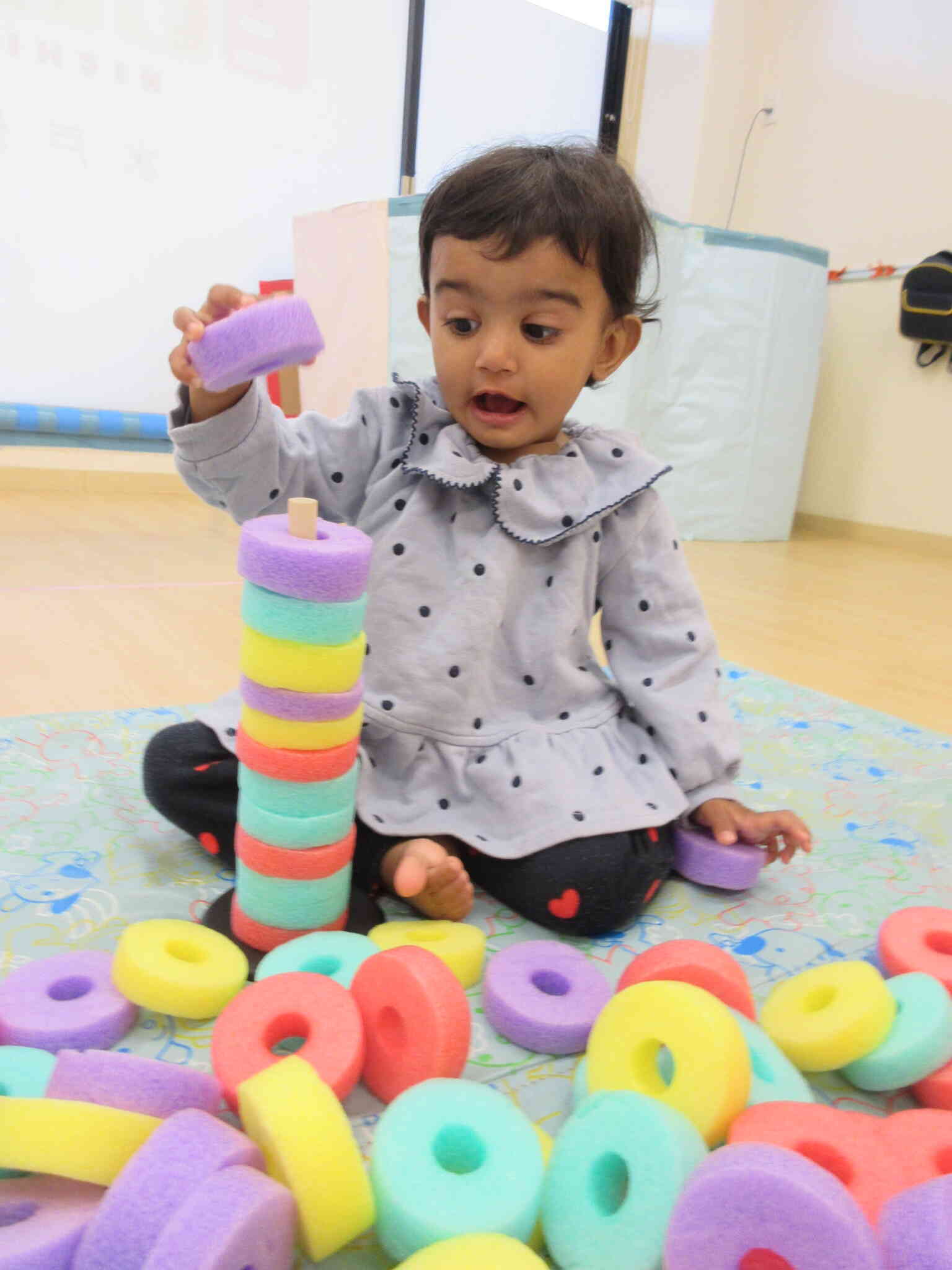 あひる組の様子③（1歳児）