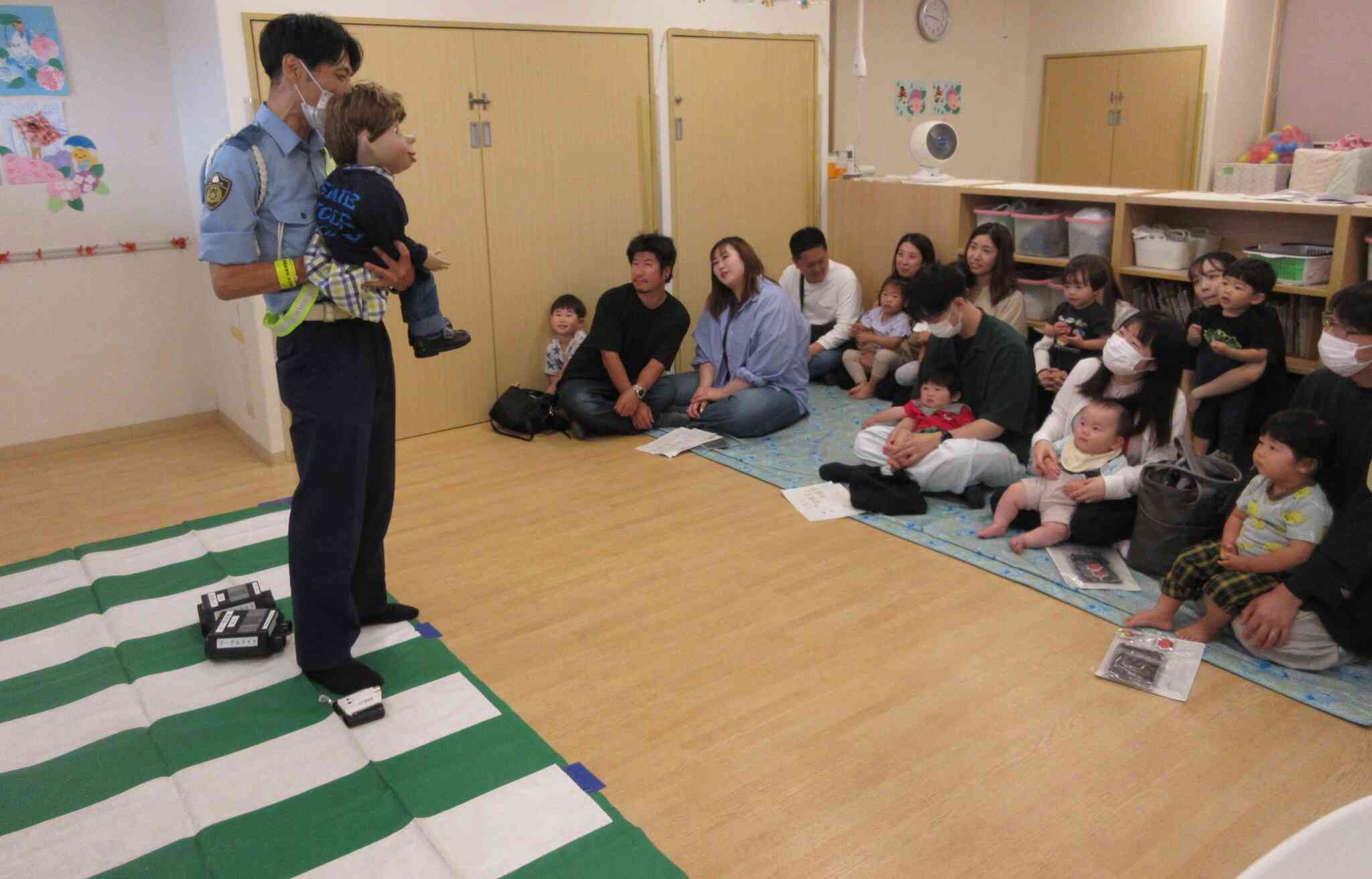 腹話術人形の「けんちゃん」登場！！