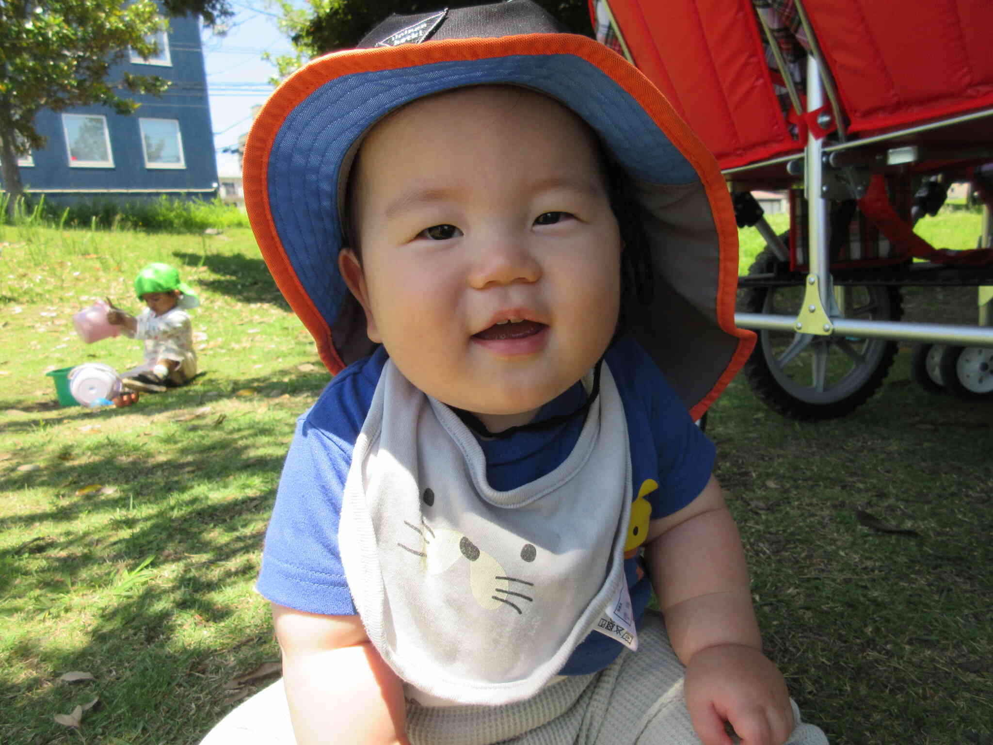 ひよこ組の様子①（０歳児）