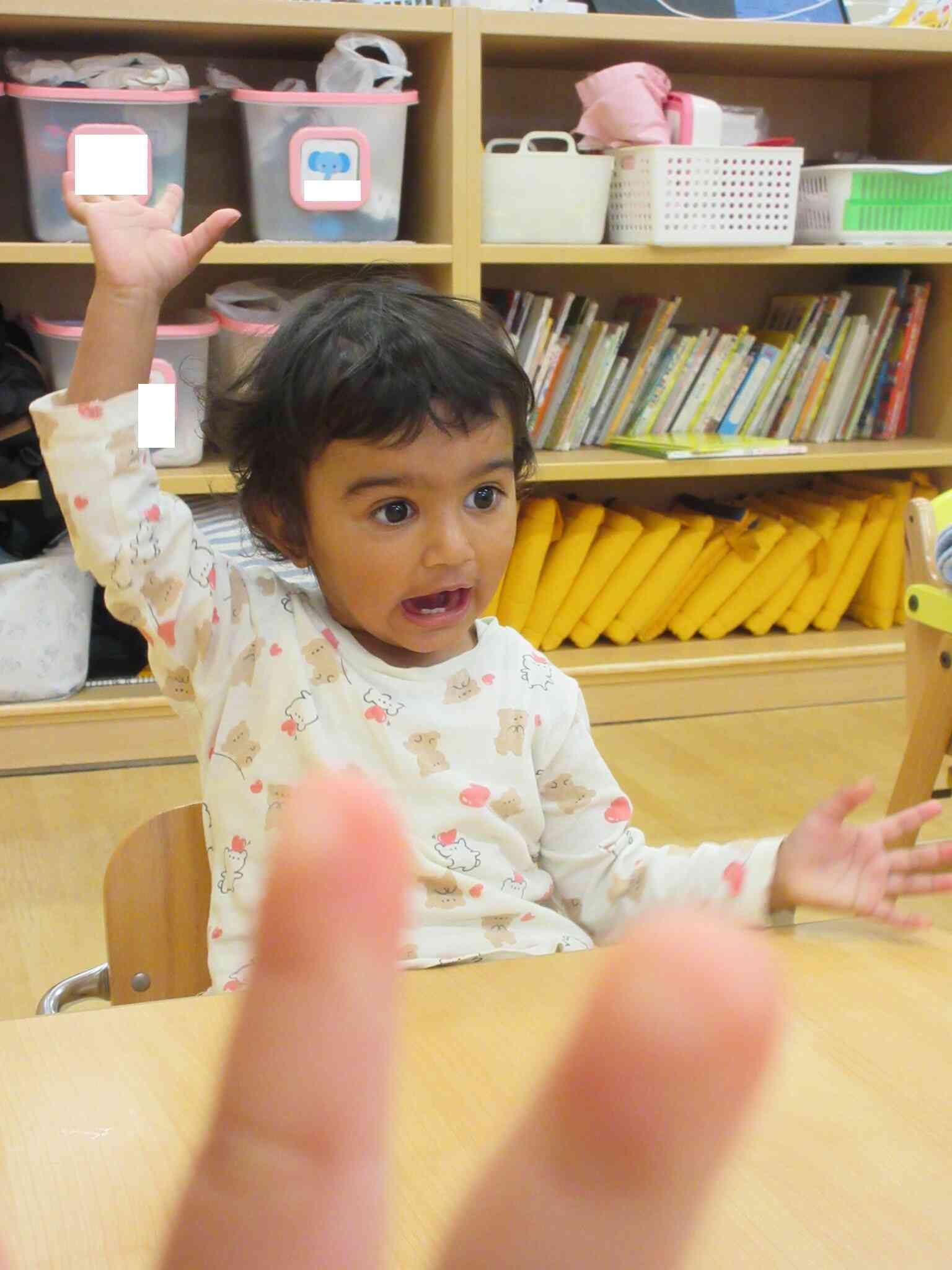 あひる組④（1歳児）
