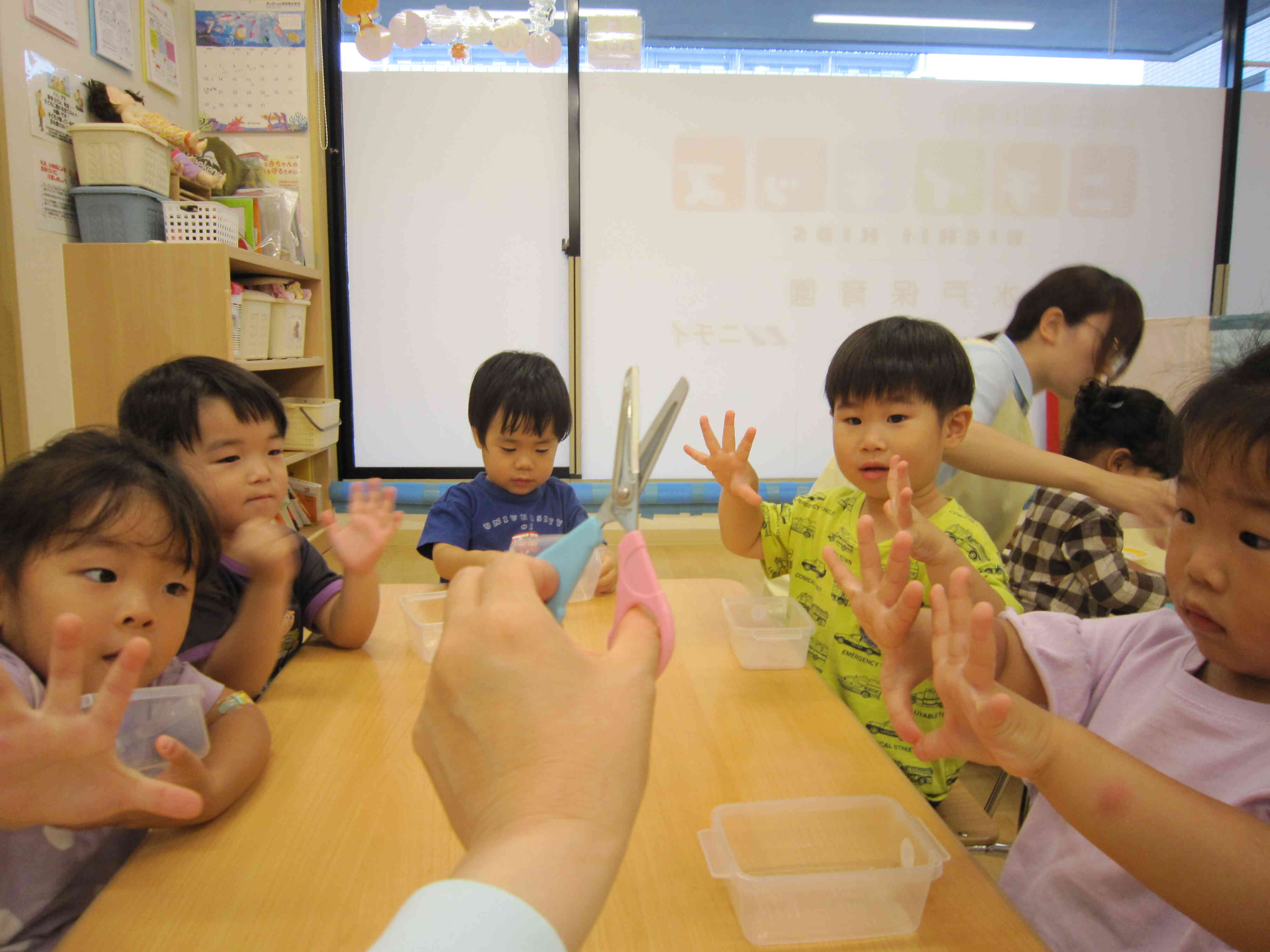 ７月の製作～海の生き物～うさぎ組２歳児①