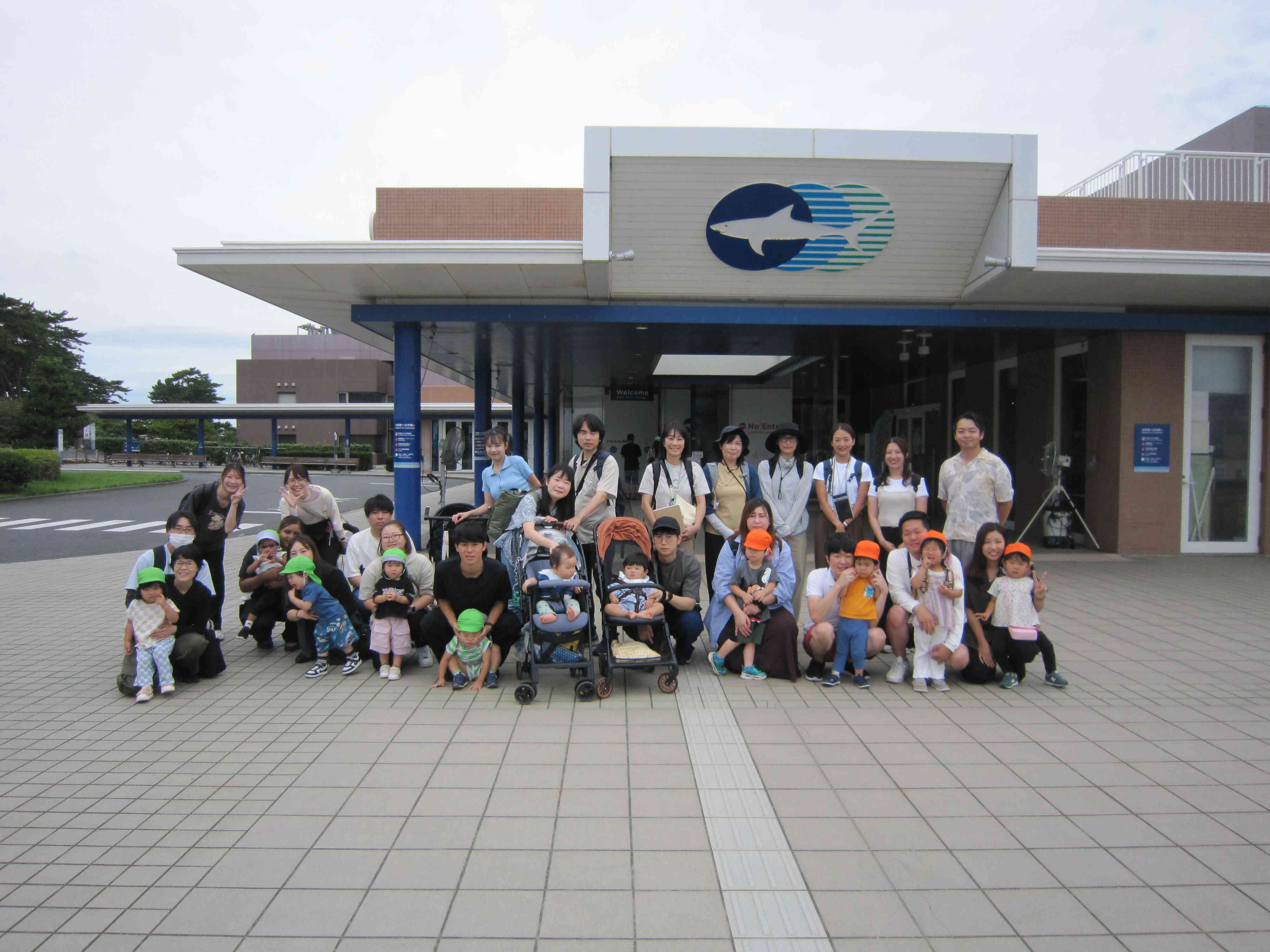 アクアワールド大洗水族館に親子遠足！イルカショーや綺麗な魚を見たり、お友達や先生とも楽しいひとときを過ごしました！