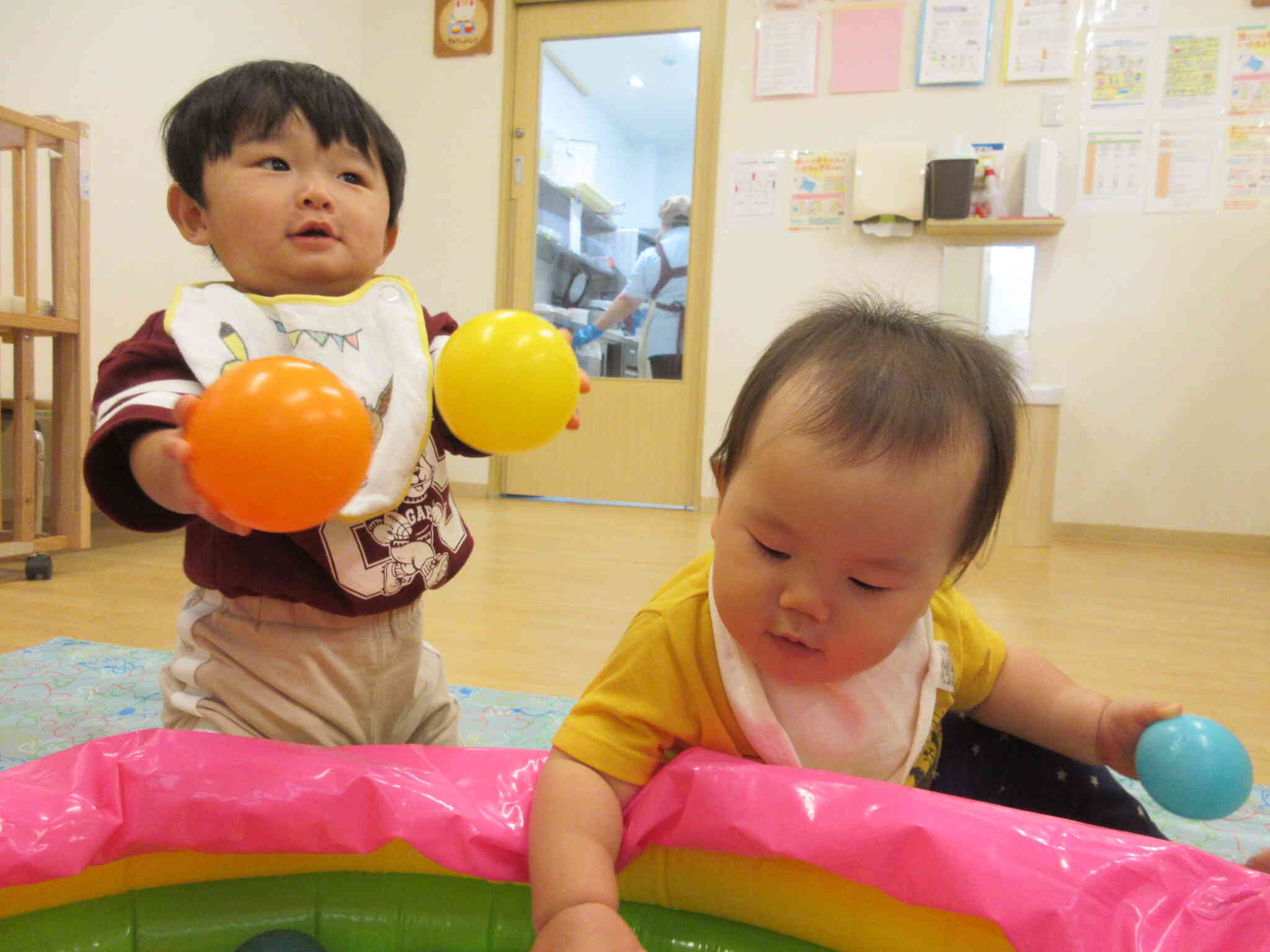 ひよこ組 雨の日の様子！