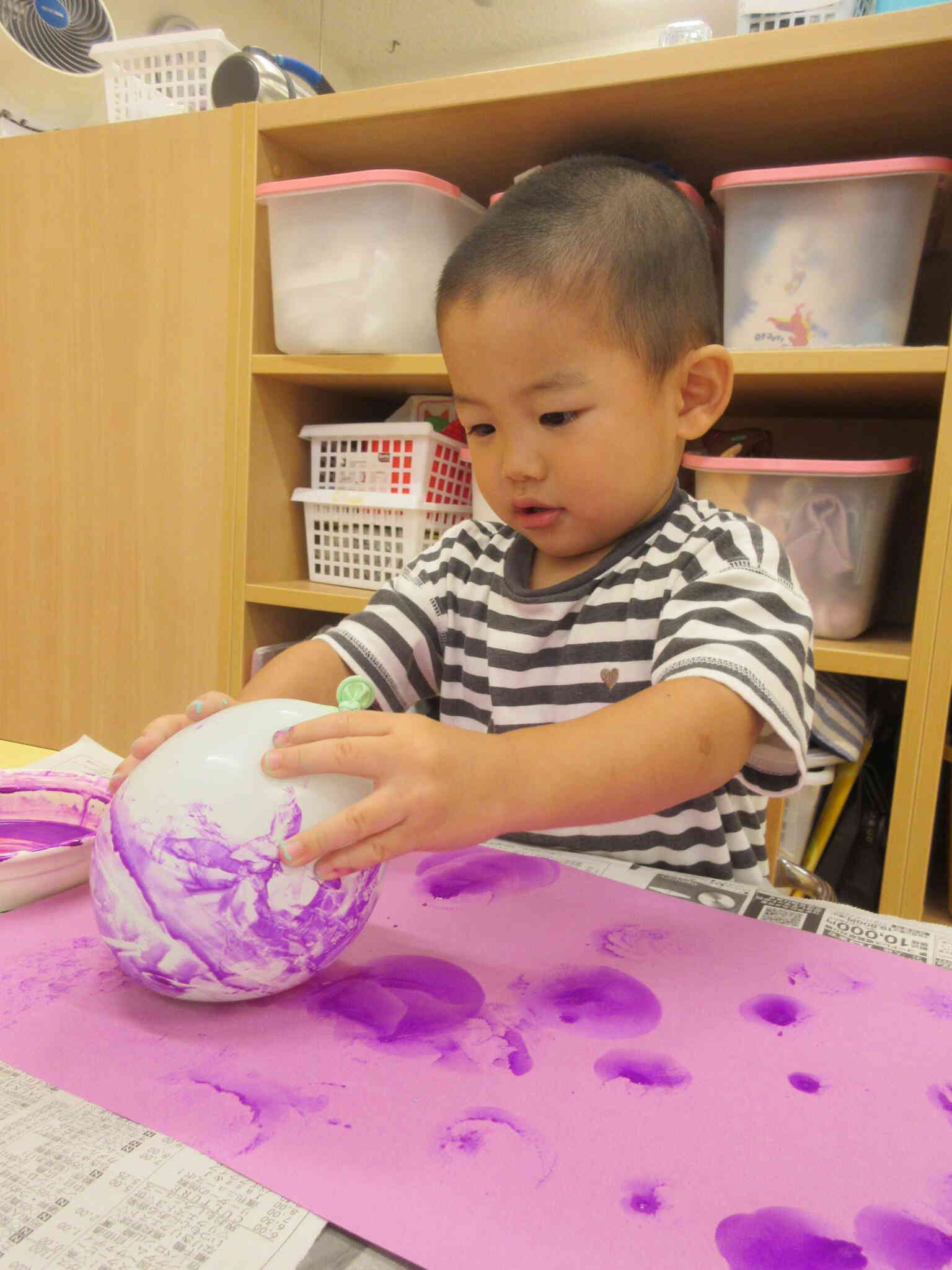あひる組の様子④（１歳児）