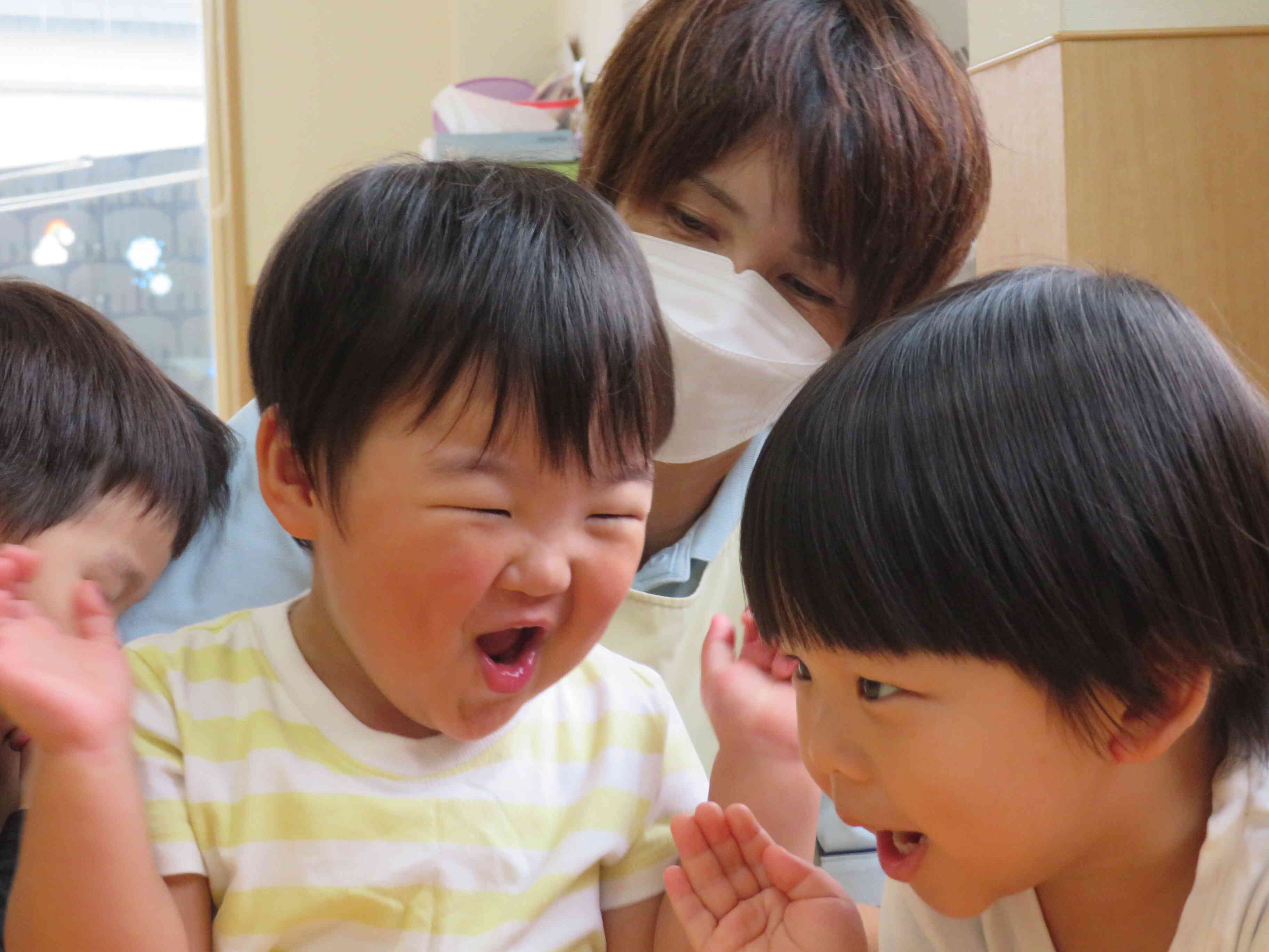 素敵な笑顔でみんなも笑顔になるね！