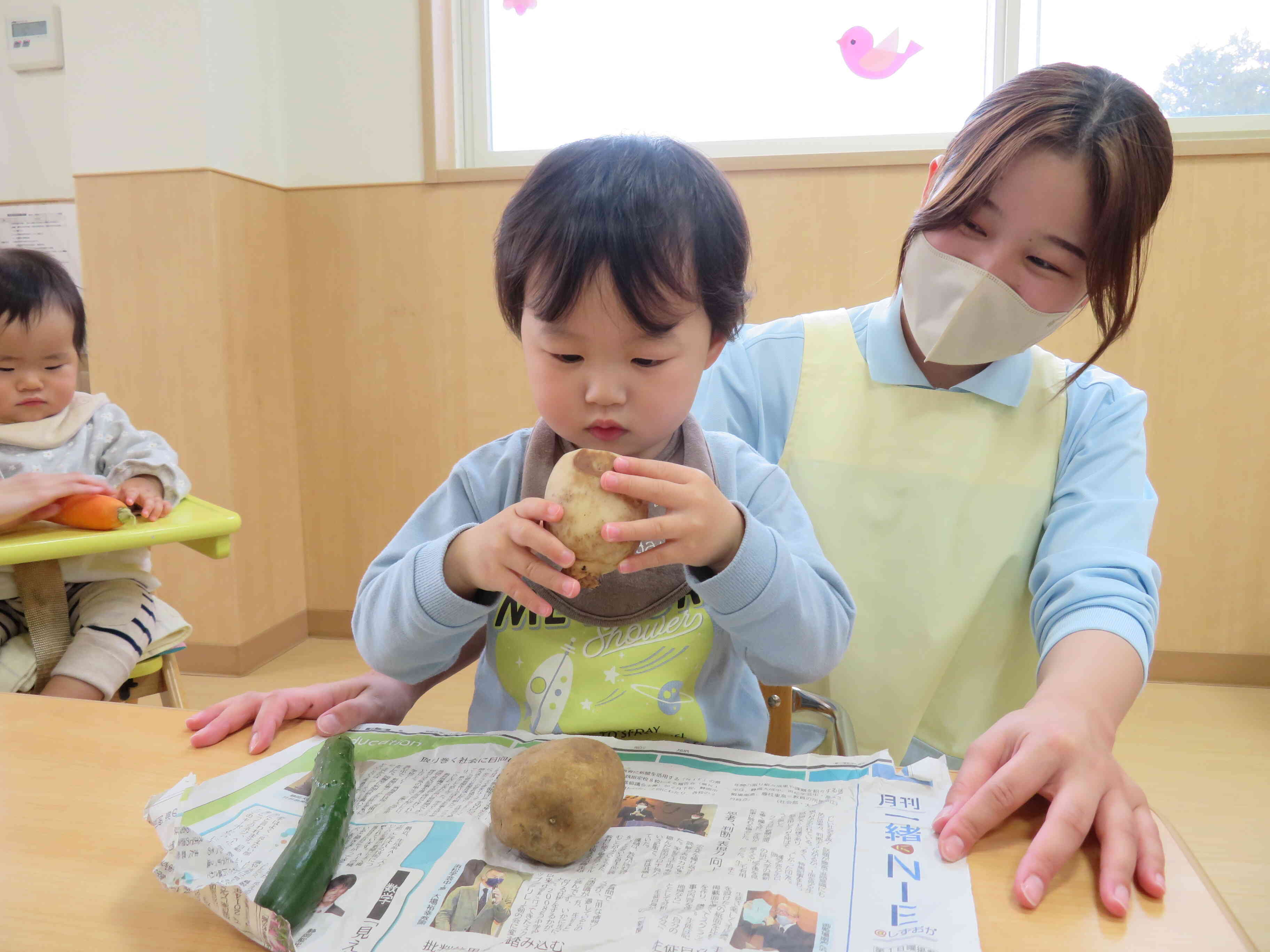 食育　野菜の名前を知ろう