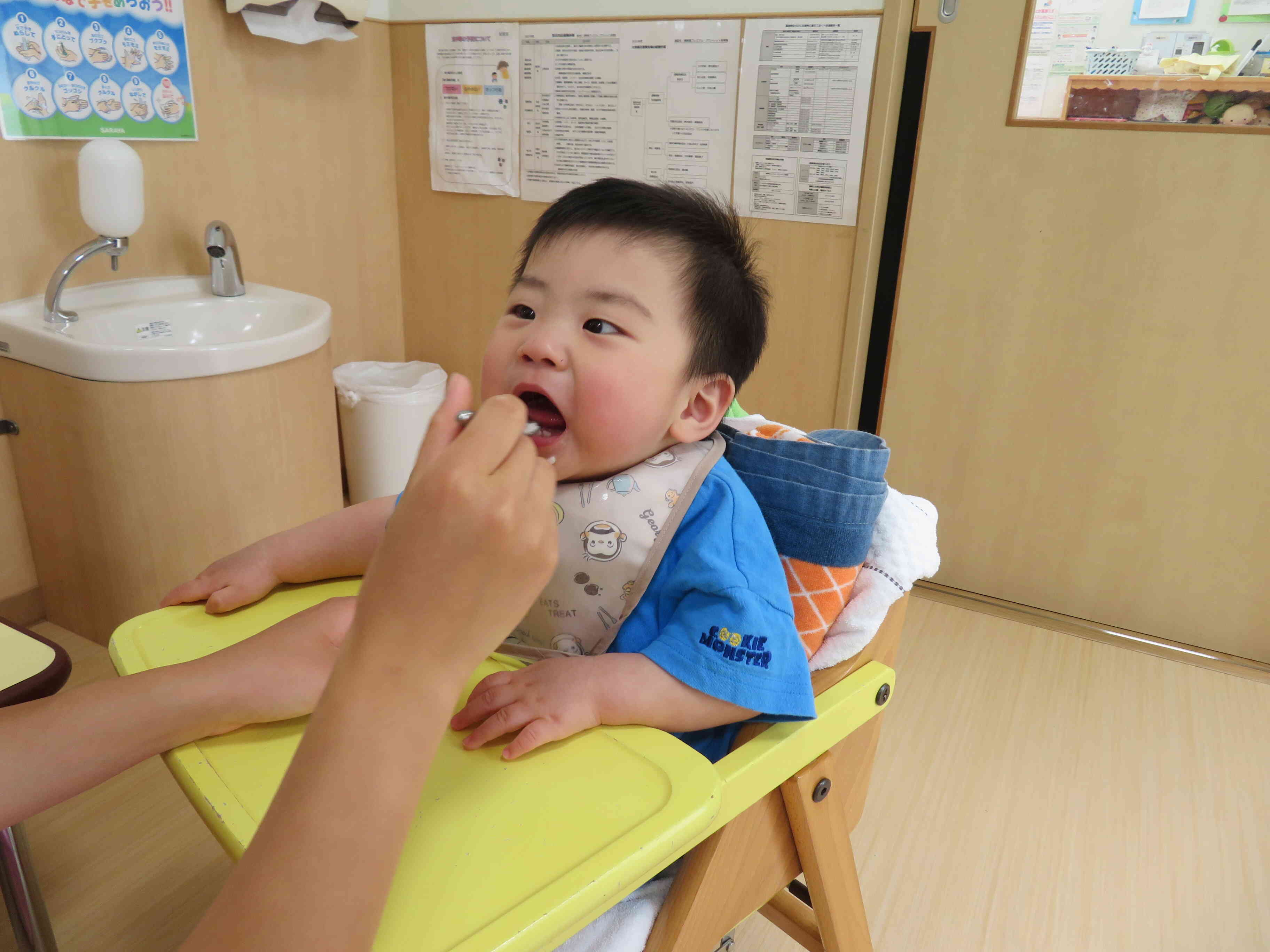 給食美味しいな！