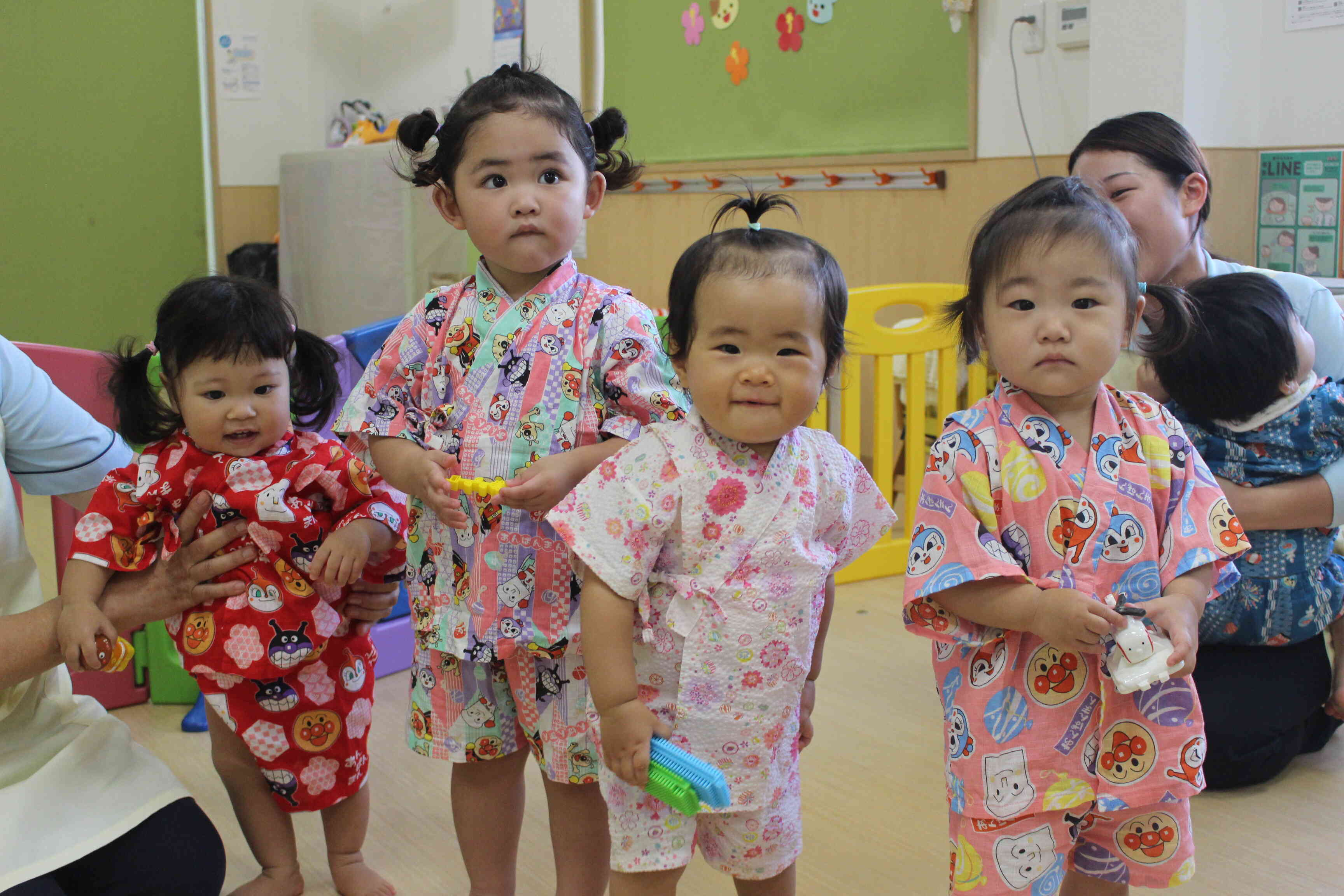 おまつりごっこが始まるよ！