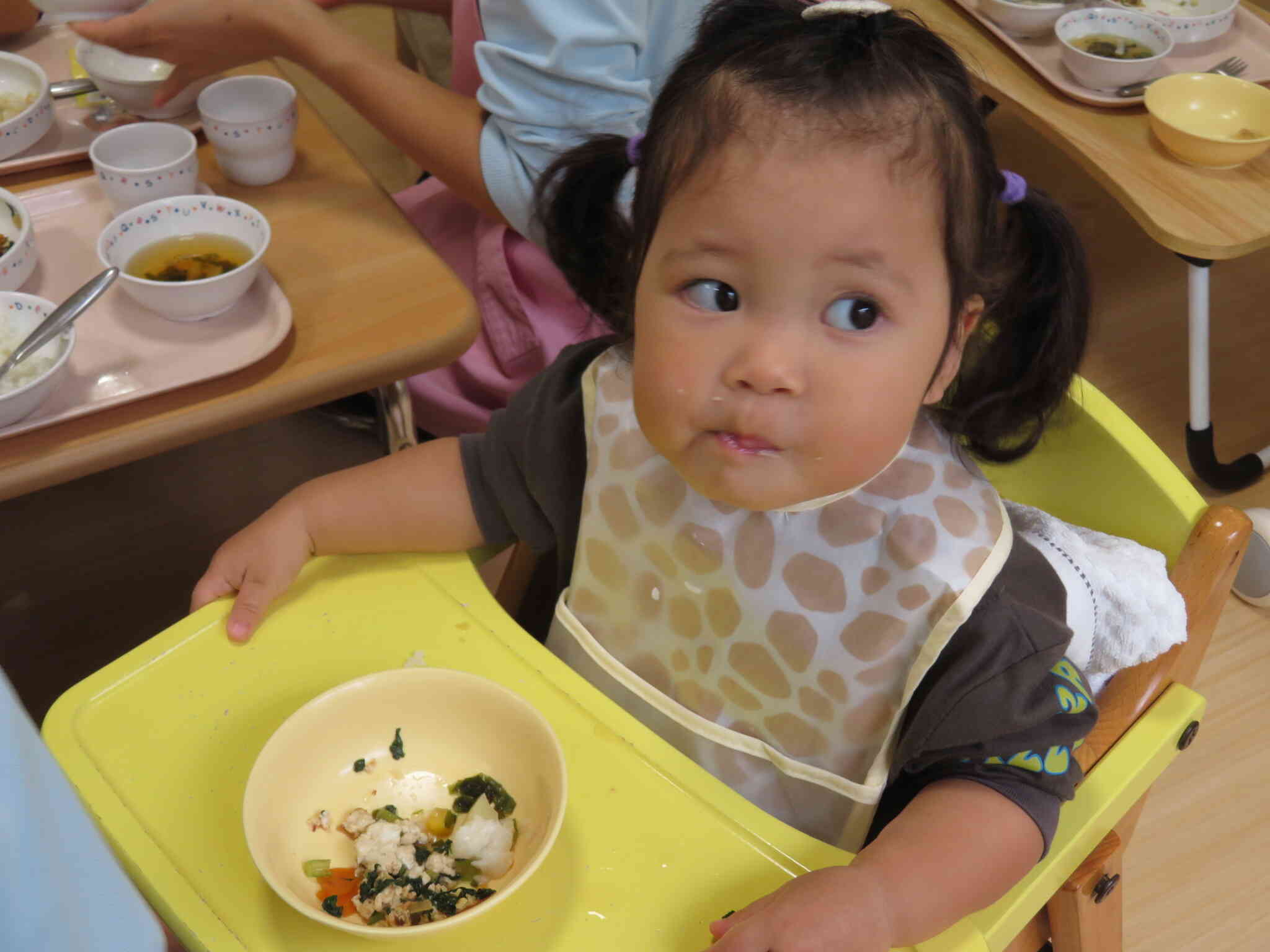 給食おいしー！！