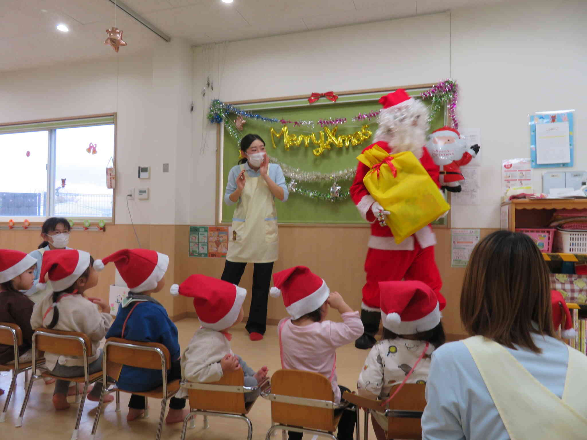 サンタさん登場！