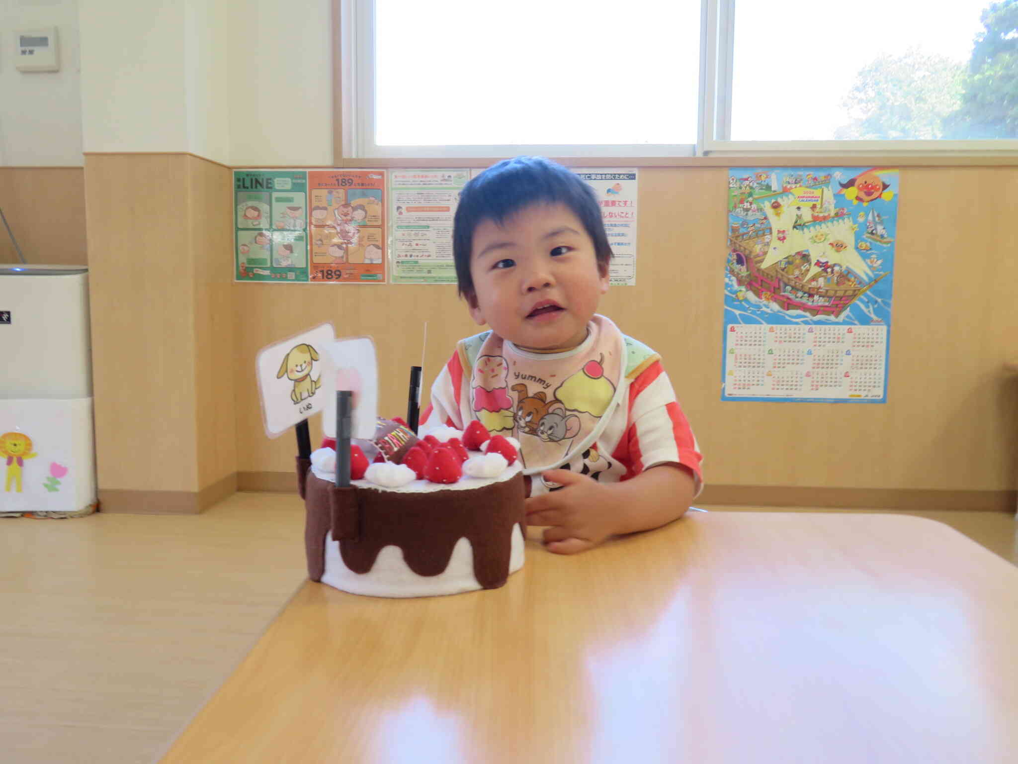 僕のケーキも完成！