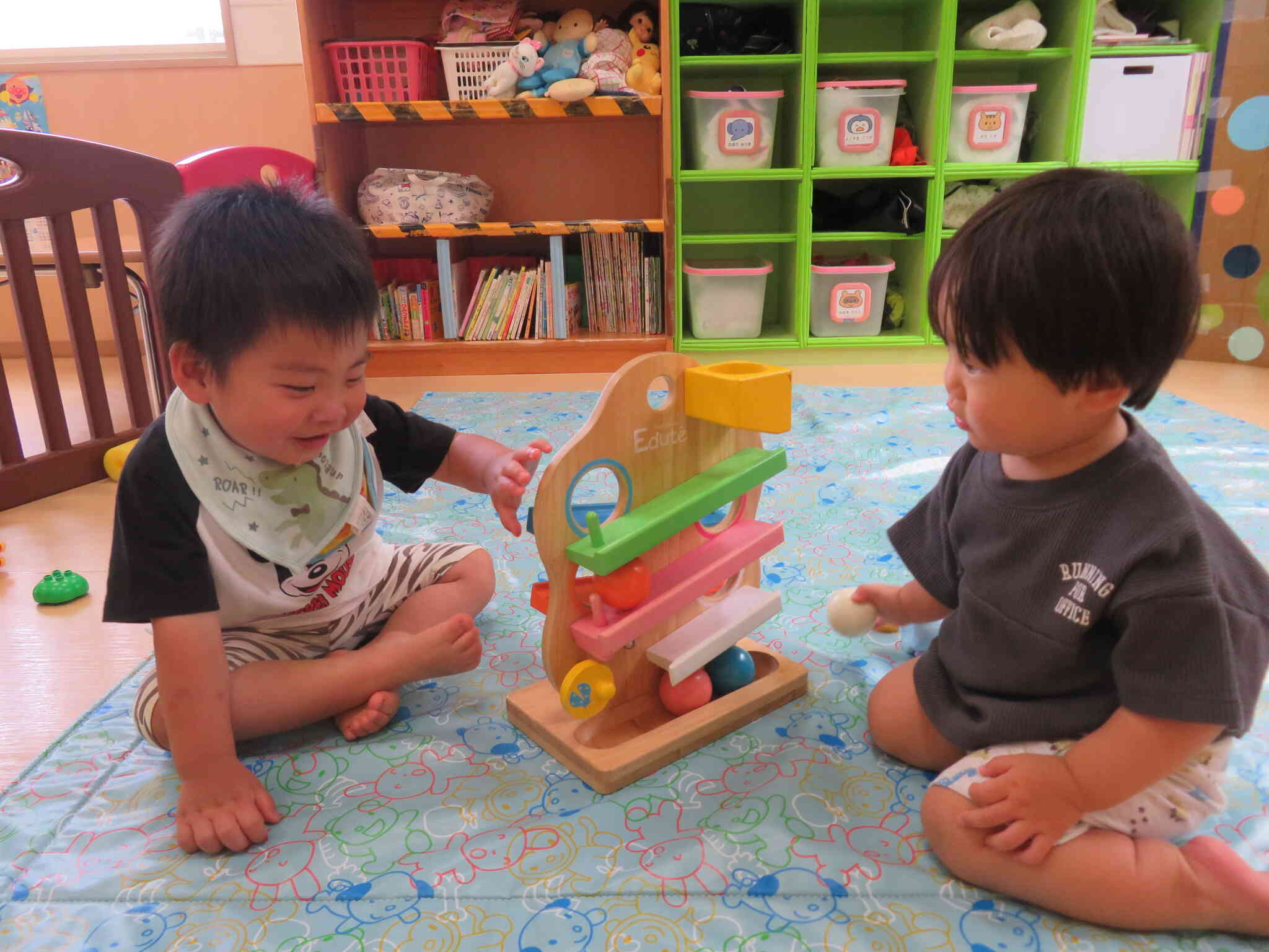 一緒に遊ぶと楽しいね