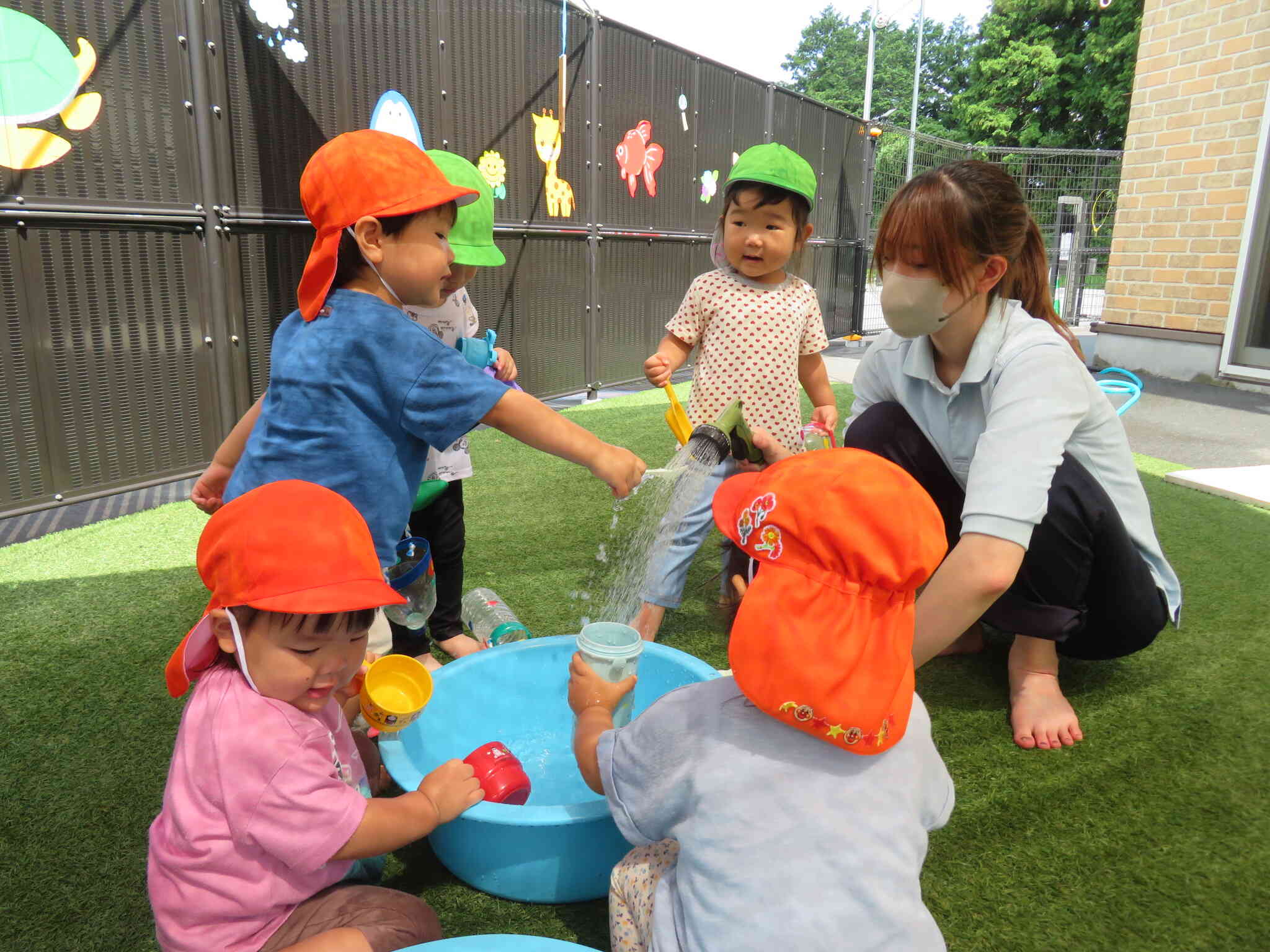 夏満喫！水遊び