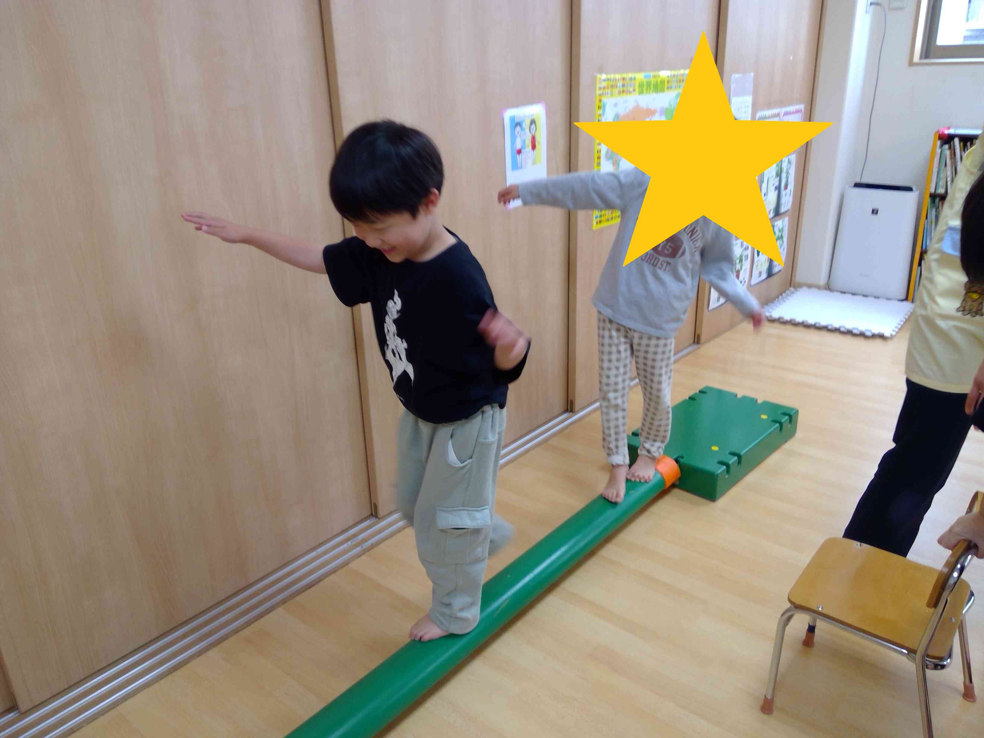 最後まで落ちずに歩くぞ～