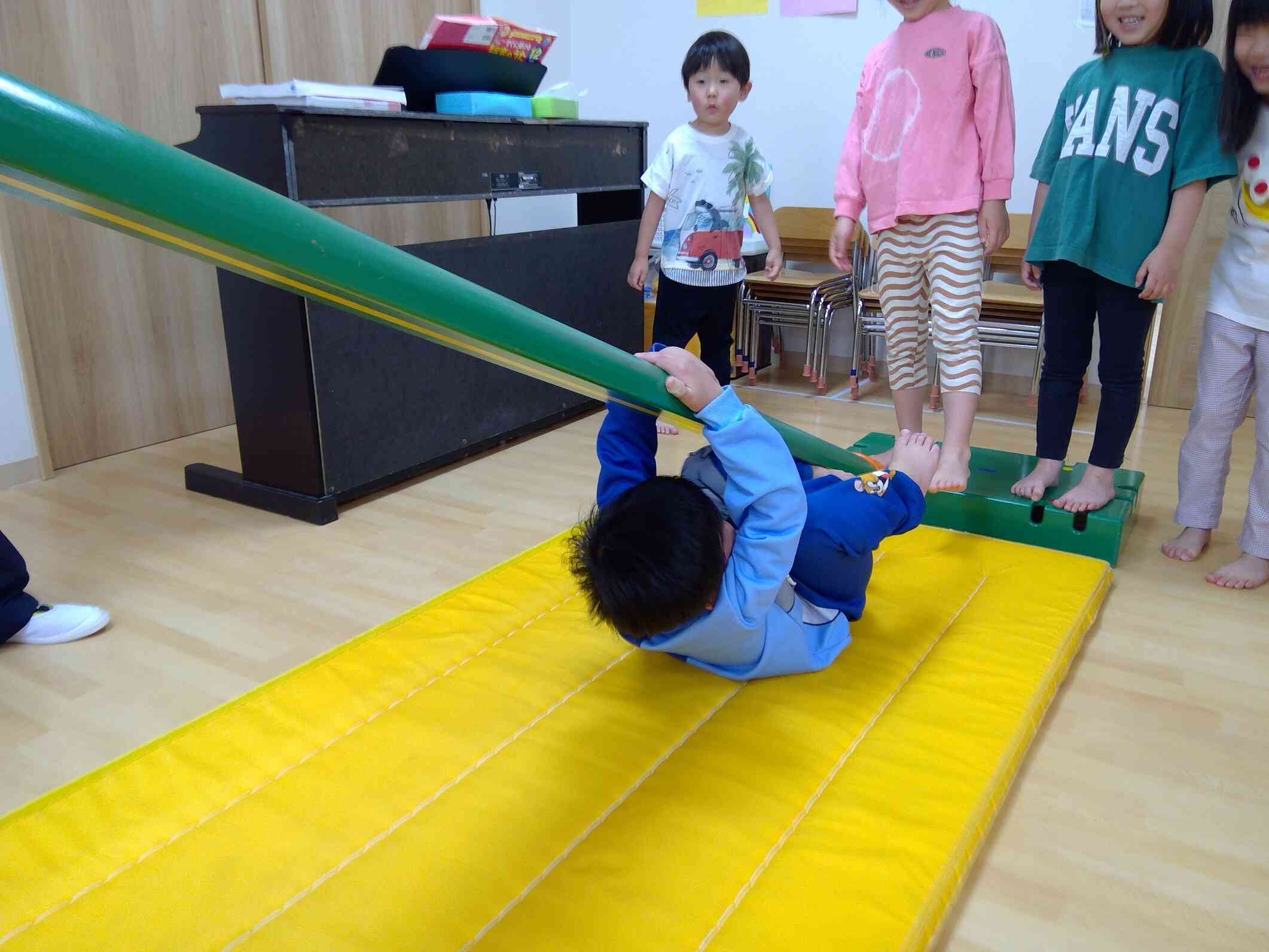 あれれ、くるって回っちゃった