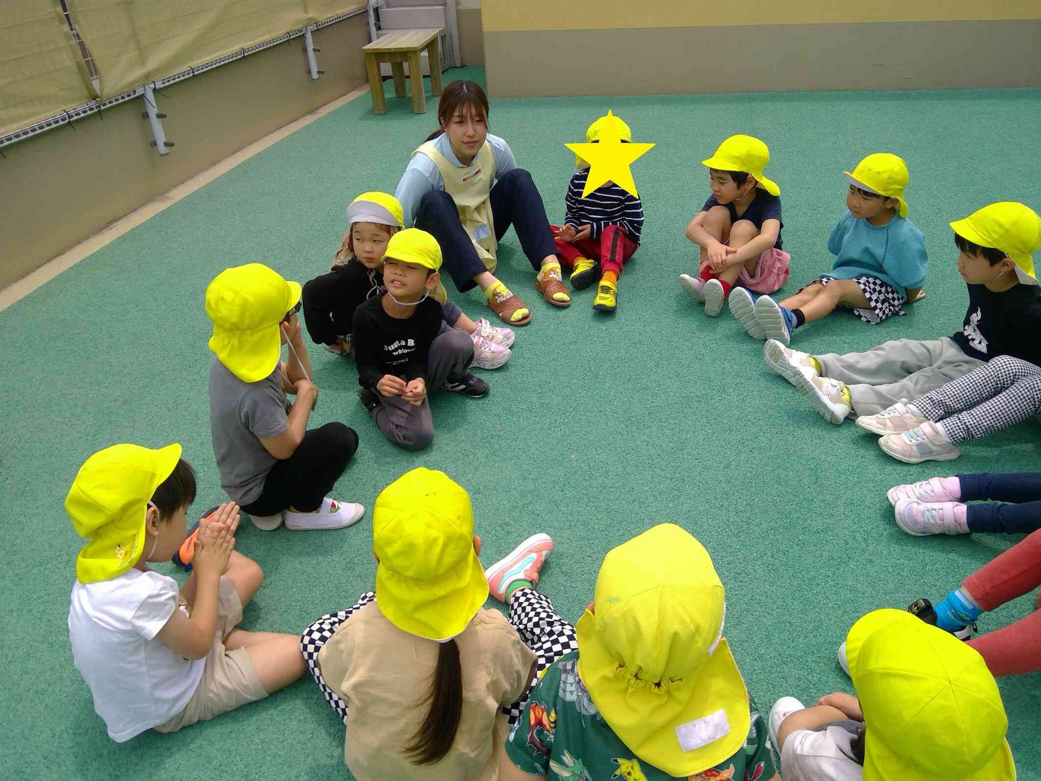 どこに落とすのかな…?ドキドキ…