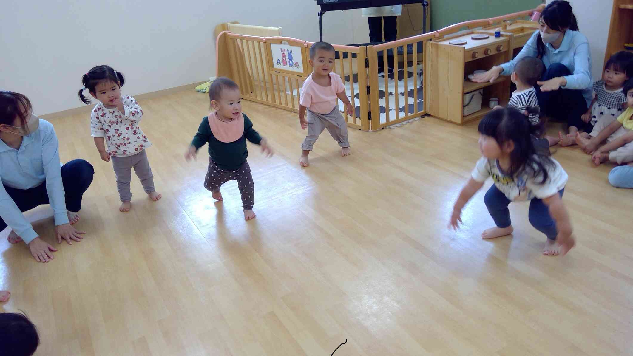 リズム遊び（1歳児）