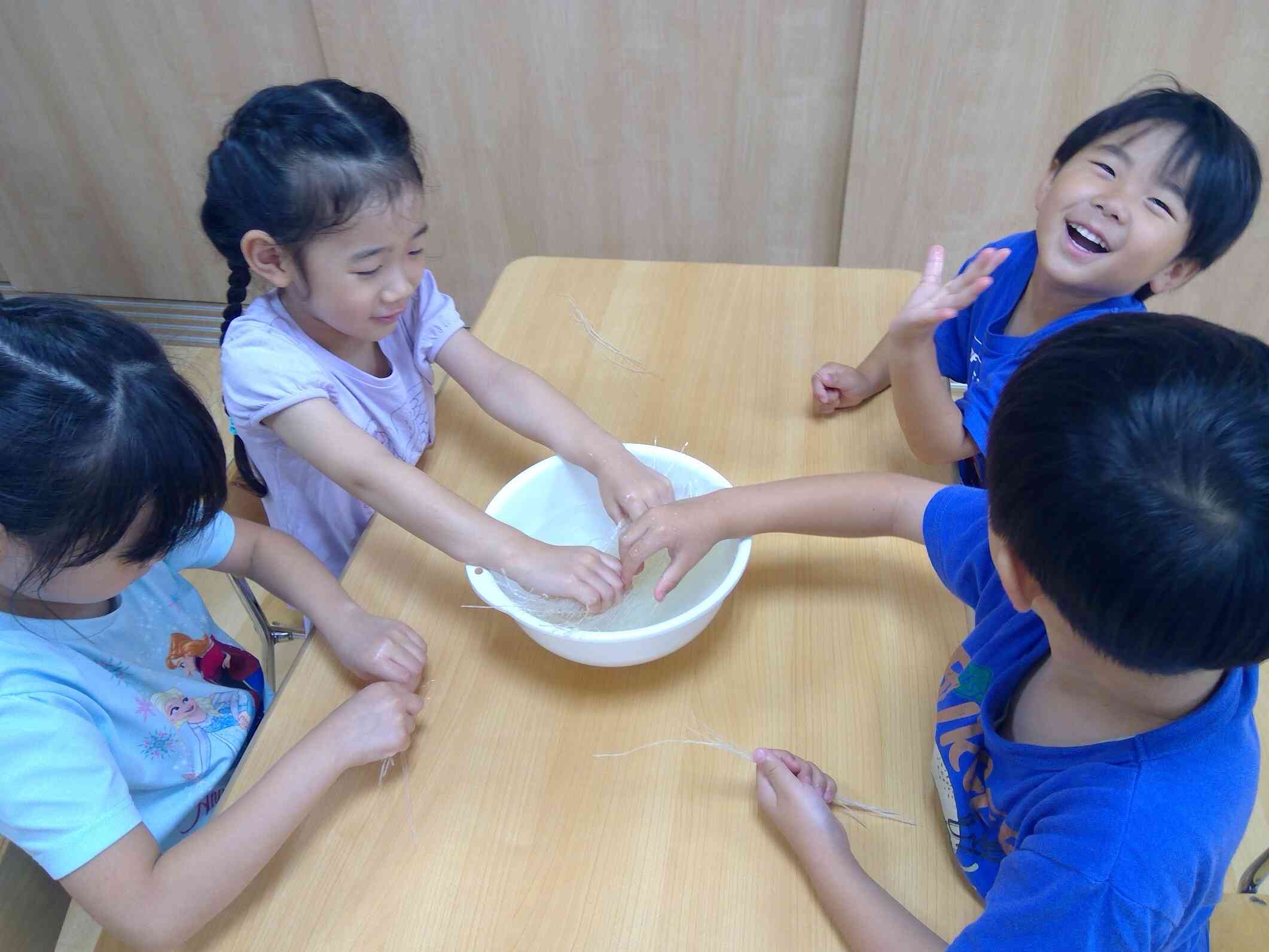 感触遊び（5歳児）
